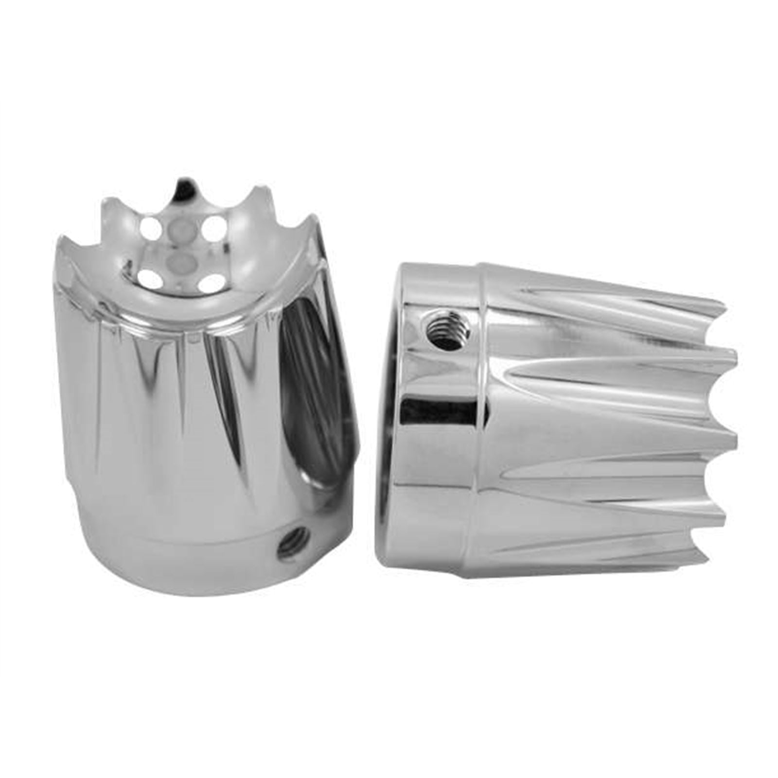 Avon Grips Axle Nut Cover Excalibur - Chrome 1" AXL-EX-CH_243192