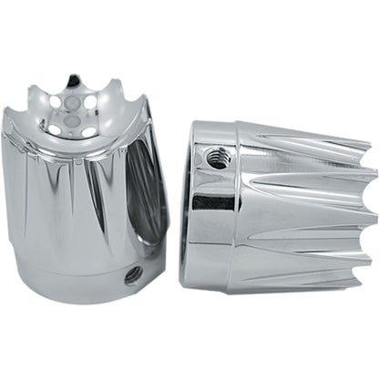 Avon Grips Axle Nut Cover Excalibur - Chrome 1" AXL-EX-CH_243193