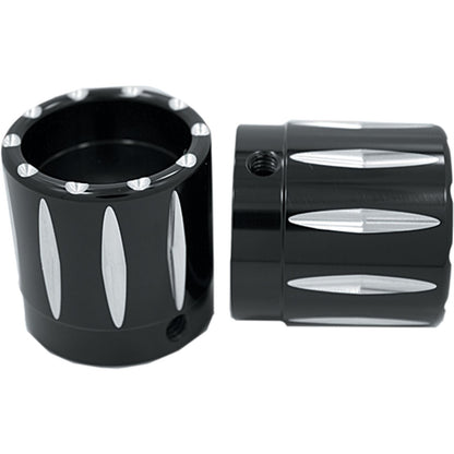Avon Grips Axle Nut Cover Rival Black 1" AXL-RIV-ANO_243197