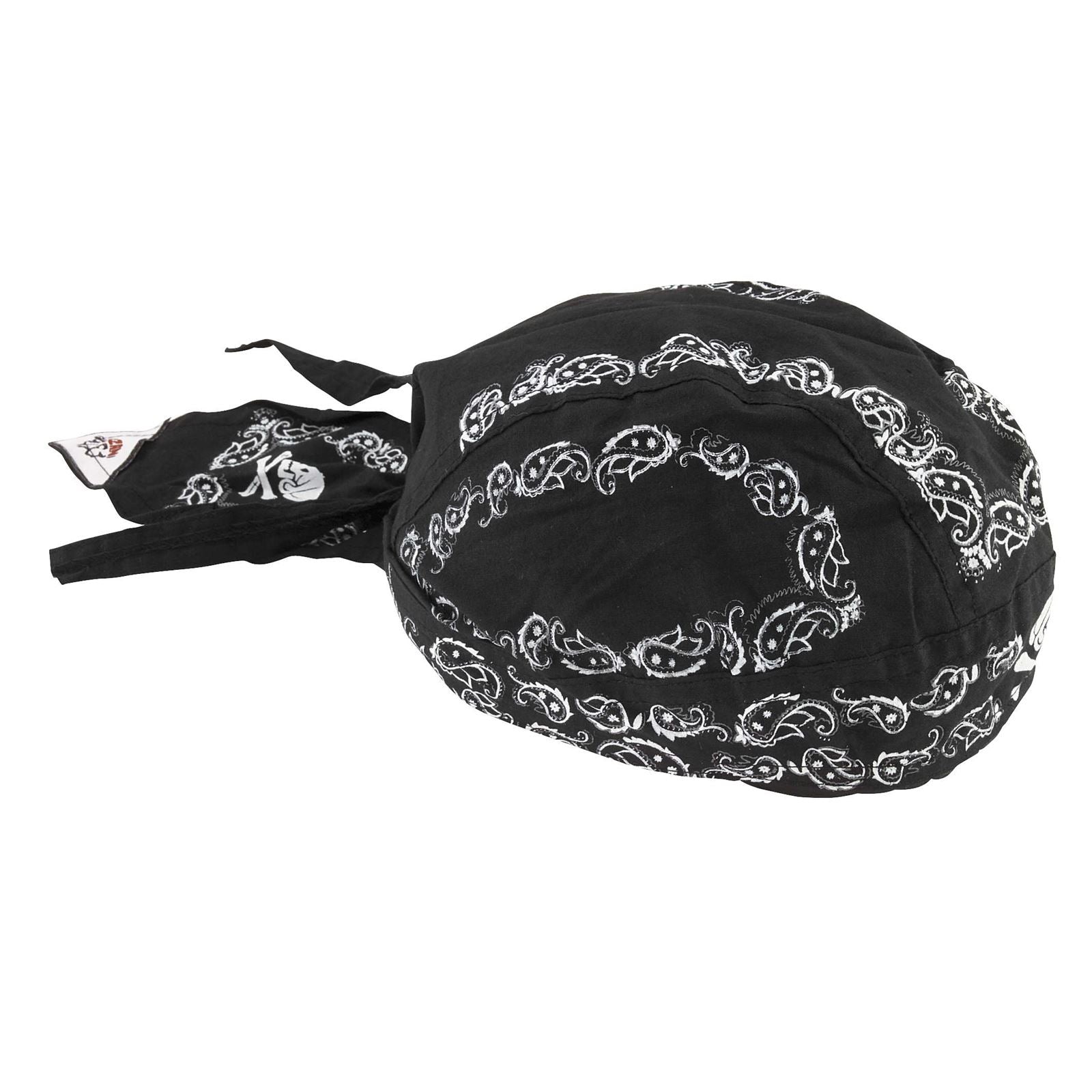 Zan Flydanna Skull Paisley Black Z500_243255