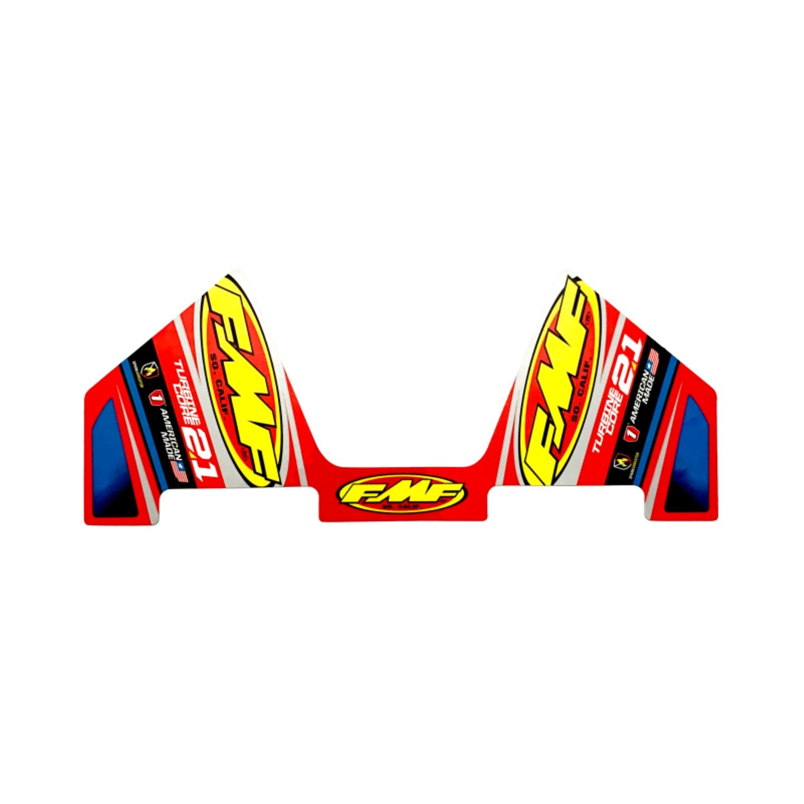 FMF Racing Exhaust Replacement Decal - Turbinecore Wrap Mylar 014828_1459312