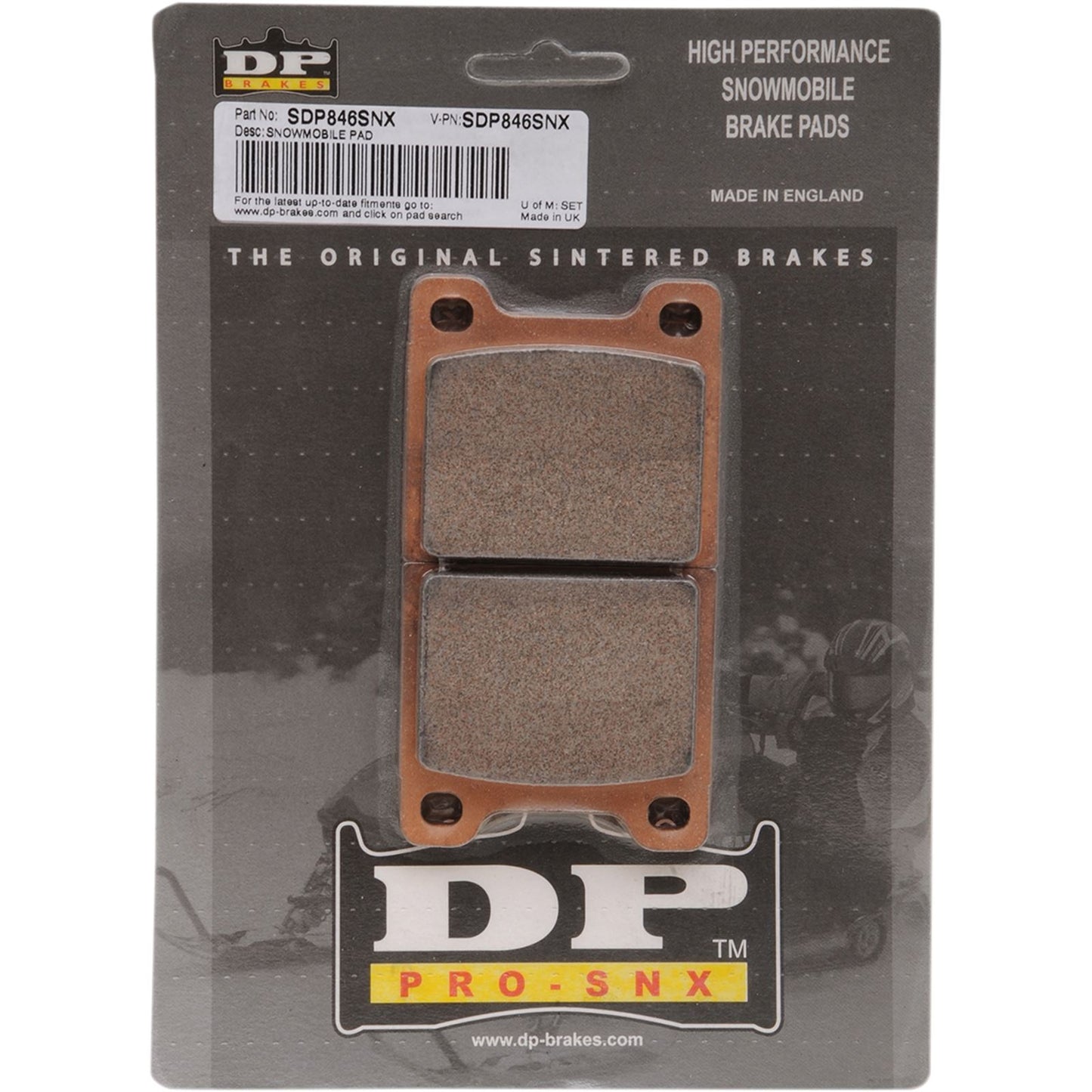 DP Brakes HH+ Brake Pads - SDP846SNX [MPN: SDP846SNX]_373879