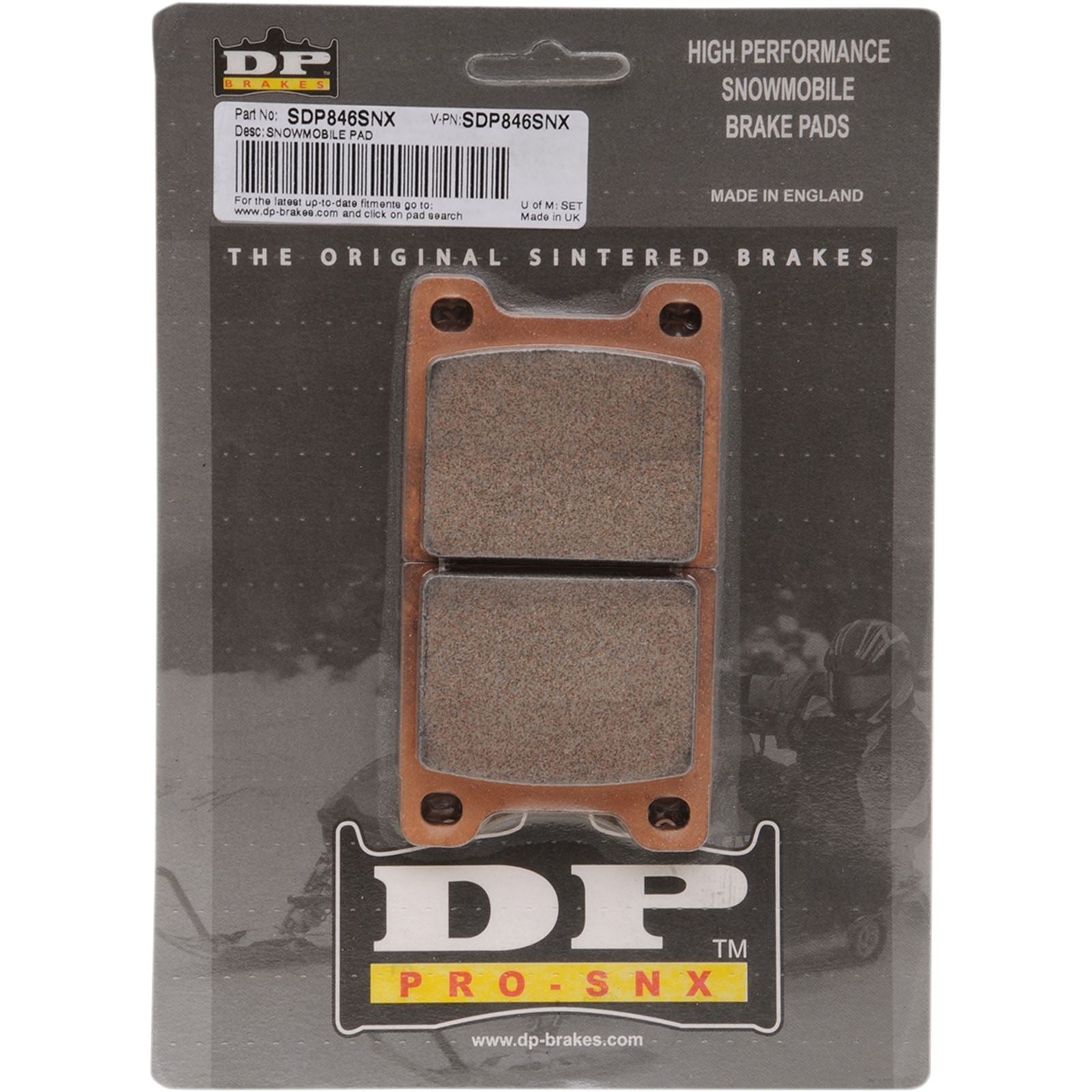DP Brakes HH+ Brake Pads - SDP846SNX [MPN: SDP846SNX]_373879