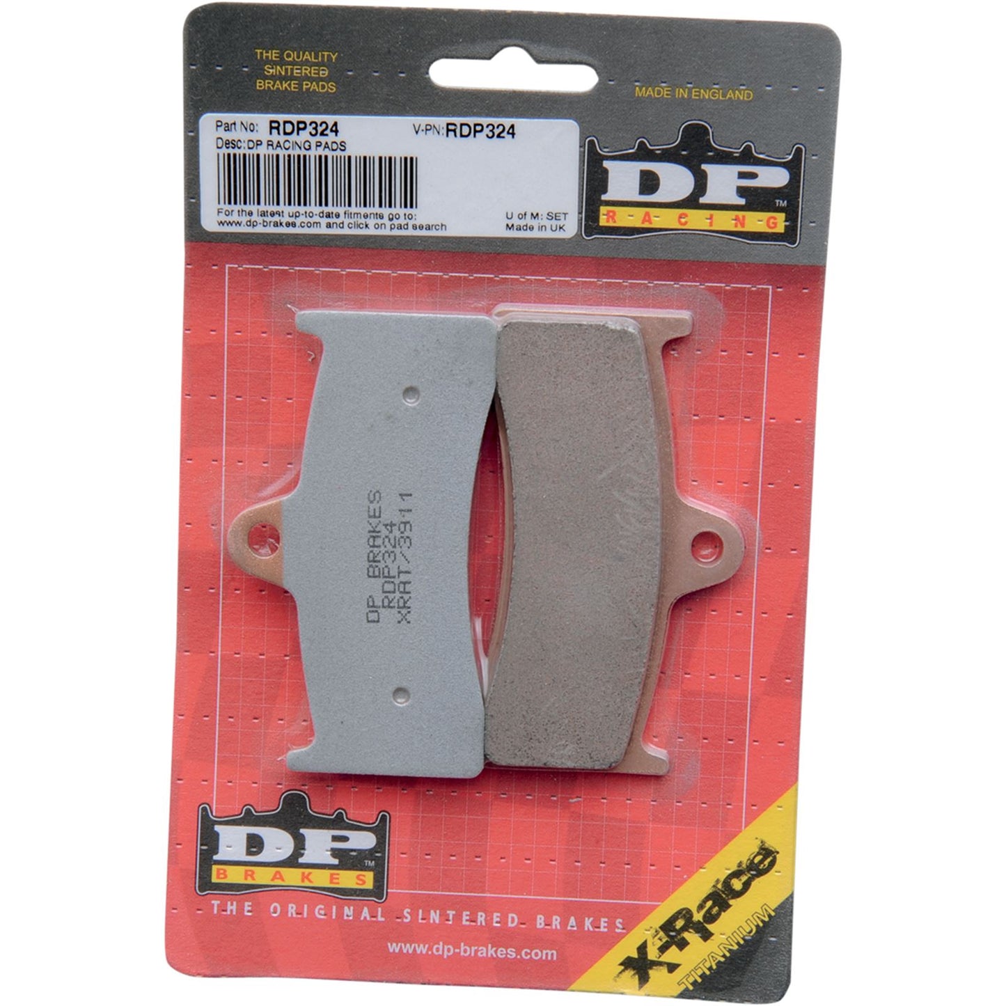 DP Brakes Brake Pads - Buell - RDP324 [MPN: RDP324]_373828