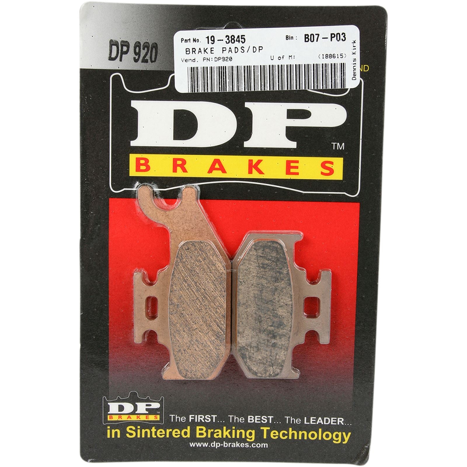DP Brakes Sintered Brake Pads [MPN: DP920]_373740