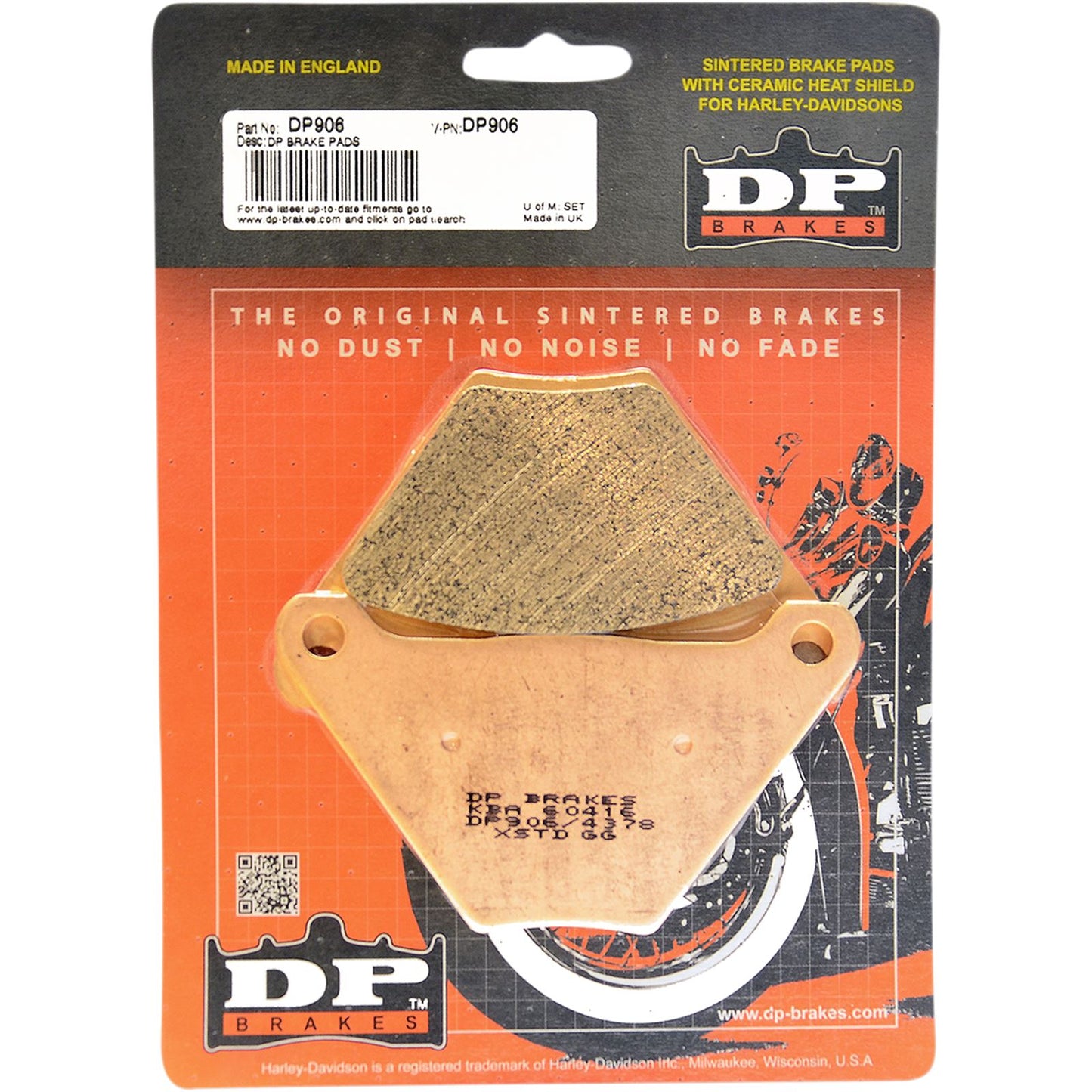 DP Brakes Sintered Brake Pads - DP906 [MPN: DP906]_373659