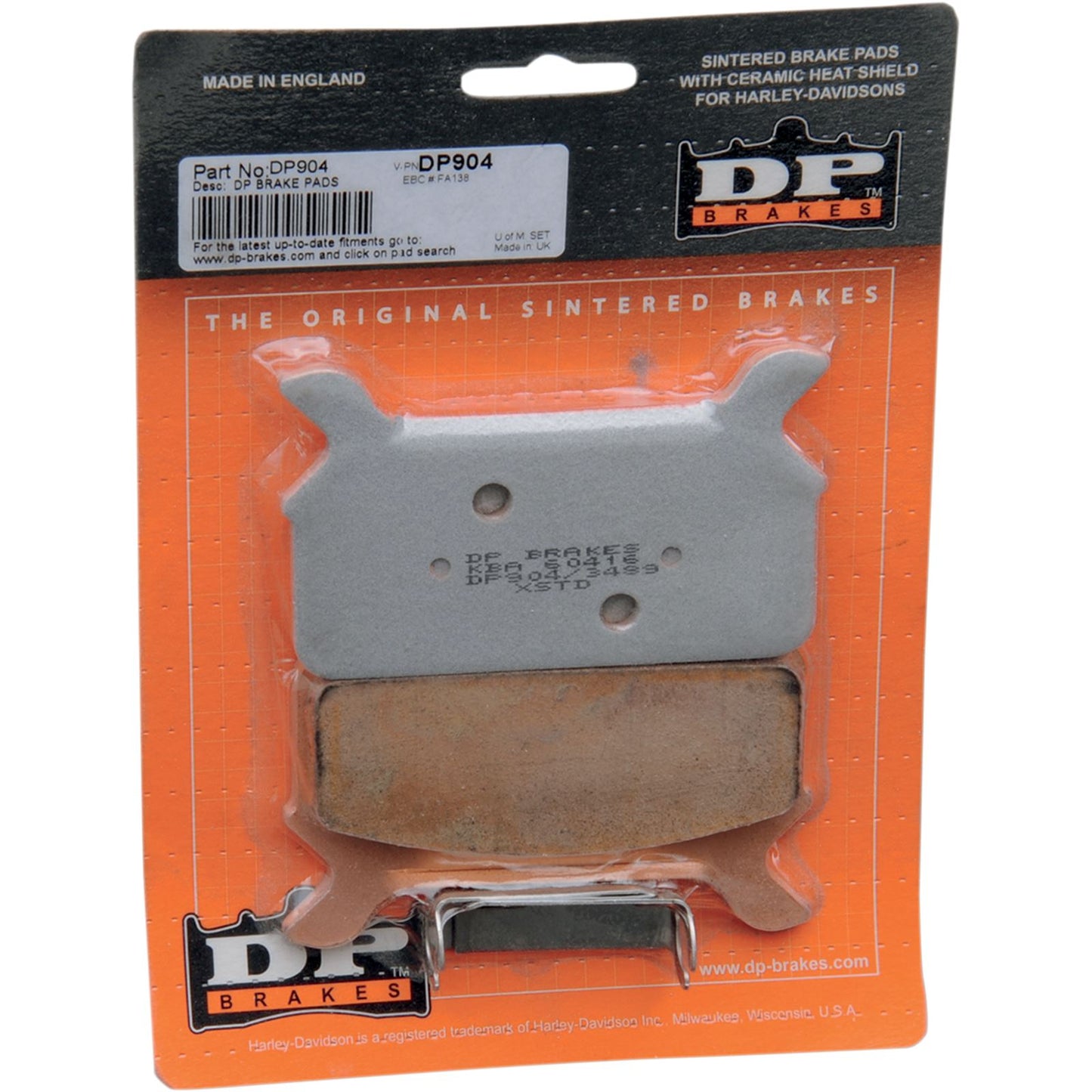 DP Brakes Sintered Brake Pads - DP904 [MPN: DP904]_373657