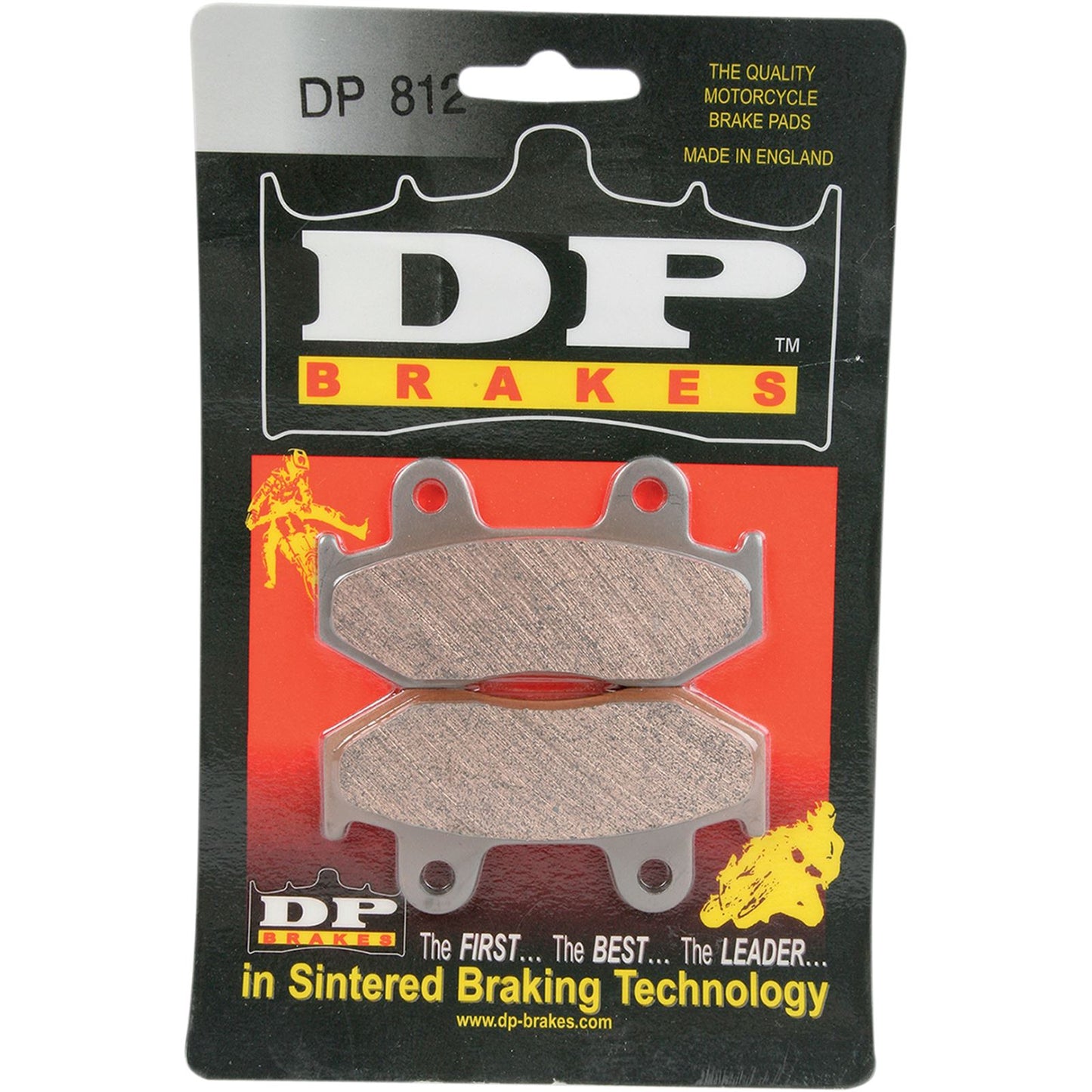 DP Brakes Standard Brake Pads for Honda [MPN: DP812]_373644
