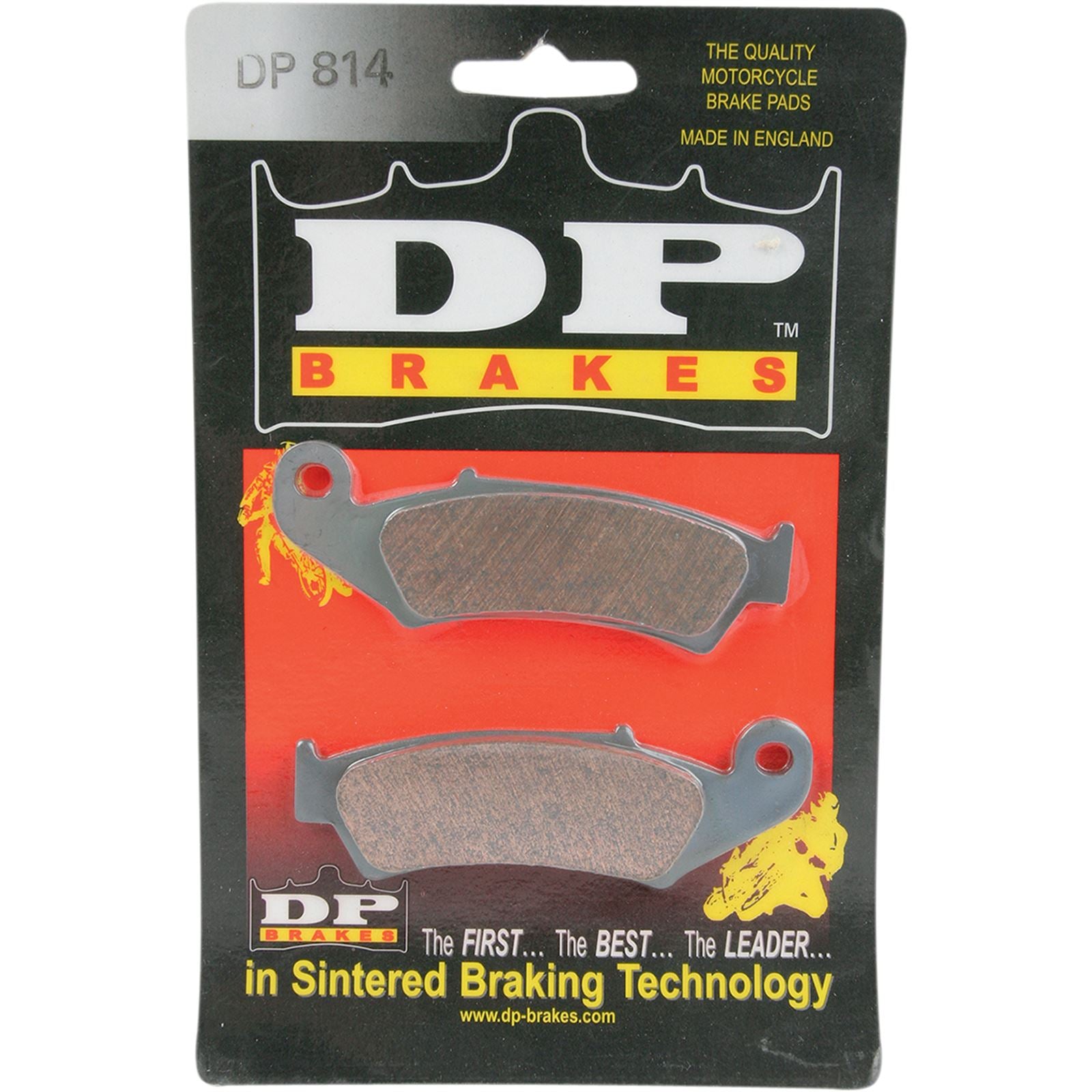 DP Brakes Standard Brake Pads for Honda [MPN: DP814]_373646