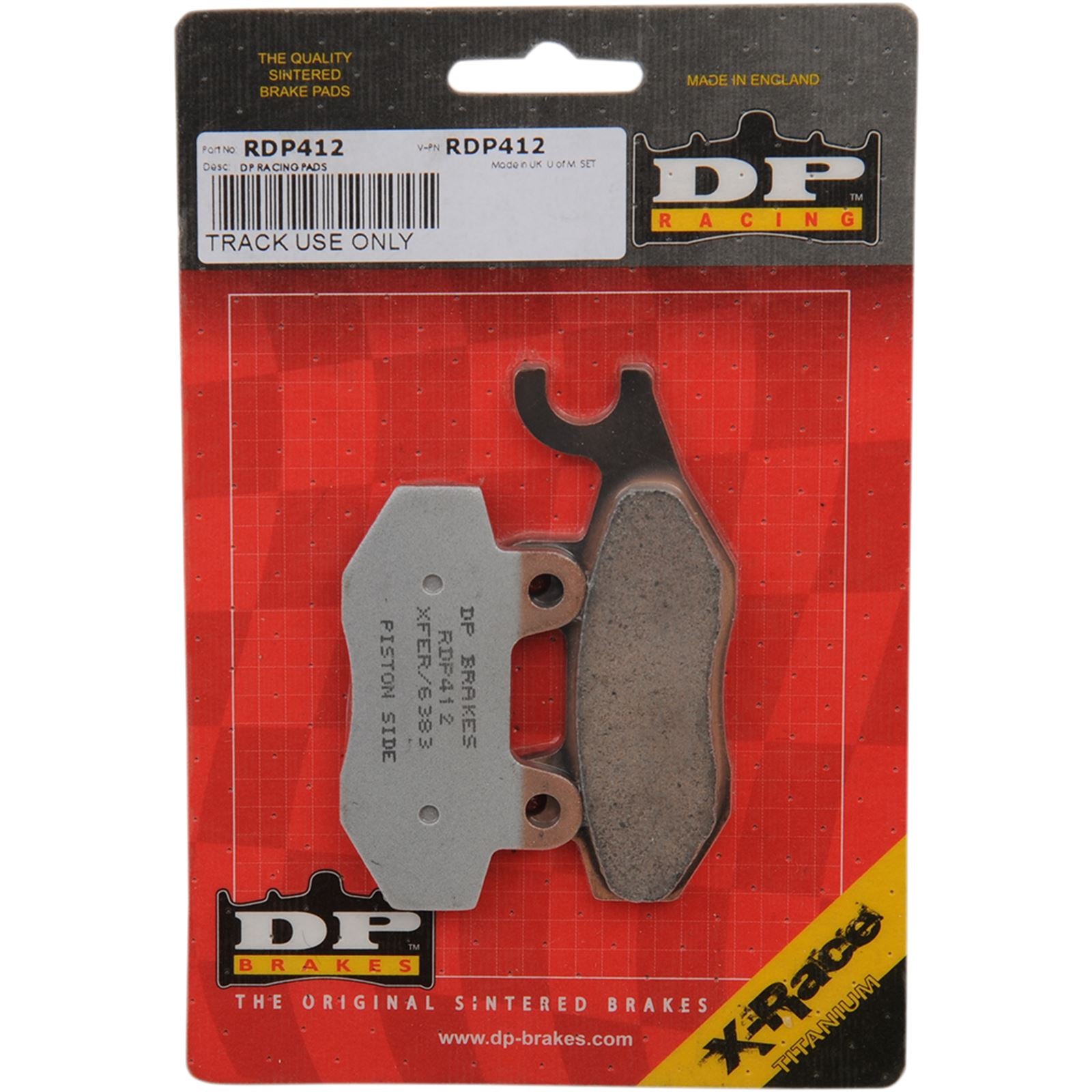DP Brakes RDP Racing Brake Pads - Ninja [MPN: RDP412]_373522
