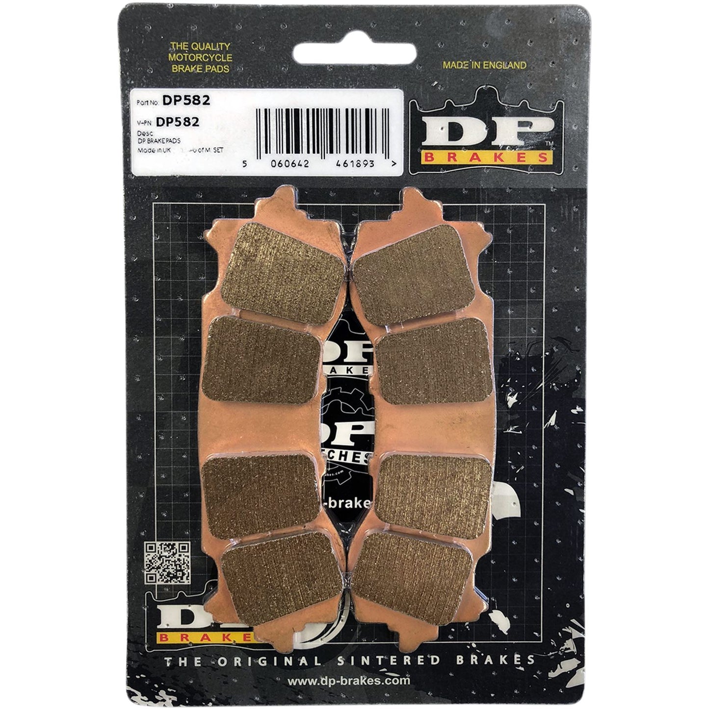 DP Brakes Standard Brake Pads - GL1800 Gold Wing [MPN: DP582]_373524