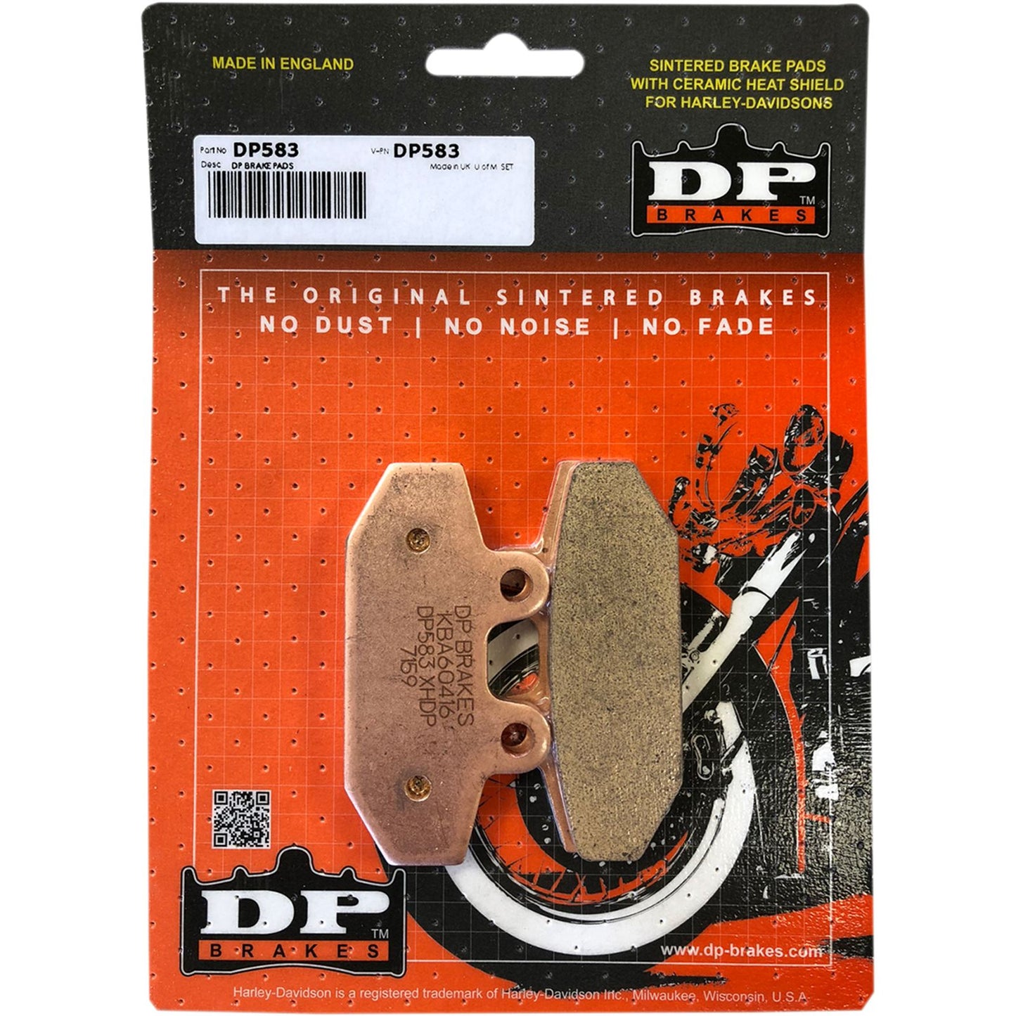 DP Brakes Sintered Brake Pads - DP583 [MPN: DP583]_373515