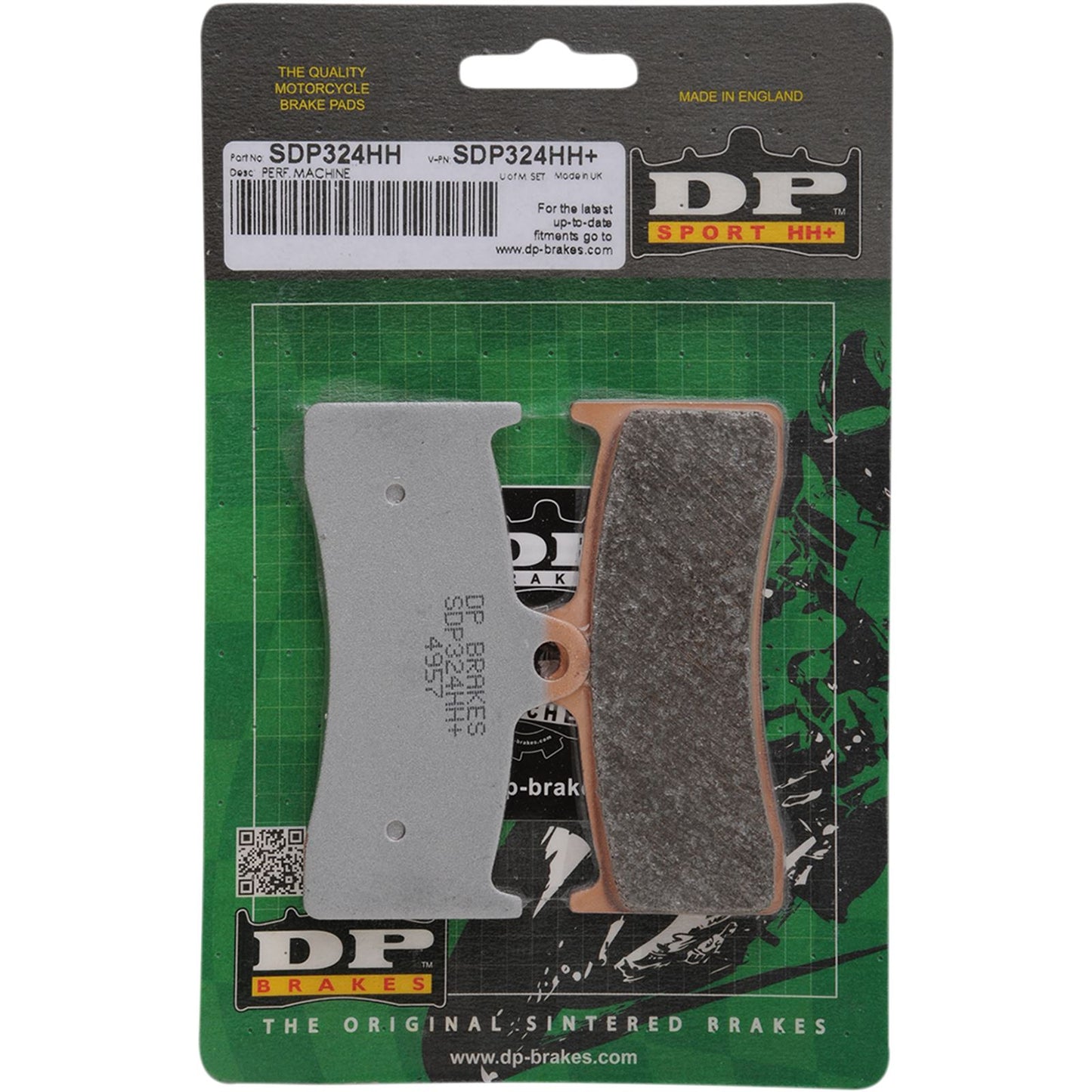 DP Brakes Sintered Metal Brake Pads - Buell - SDP324 [MPN: SDP324HH]_373464