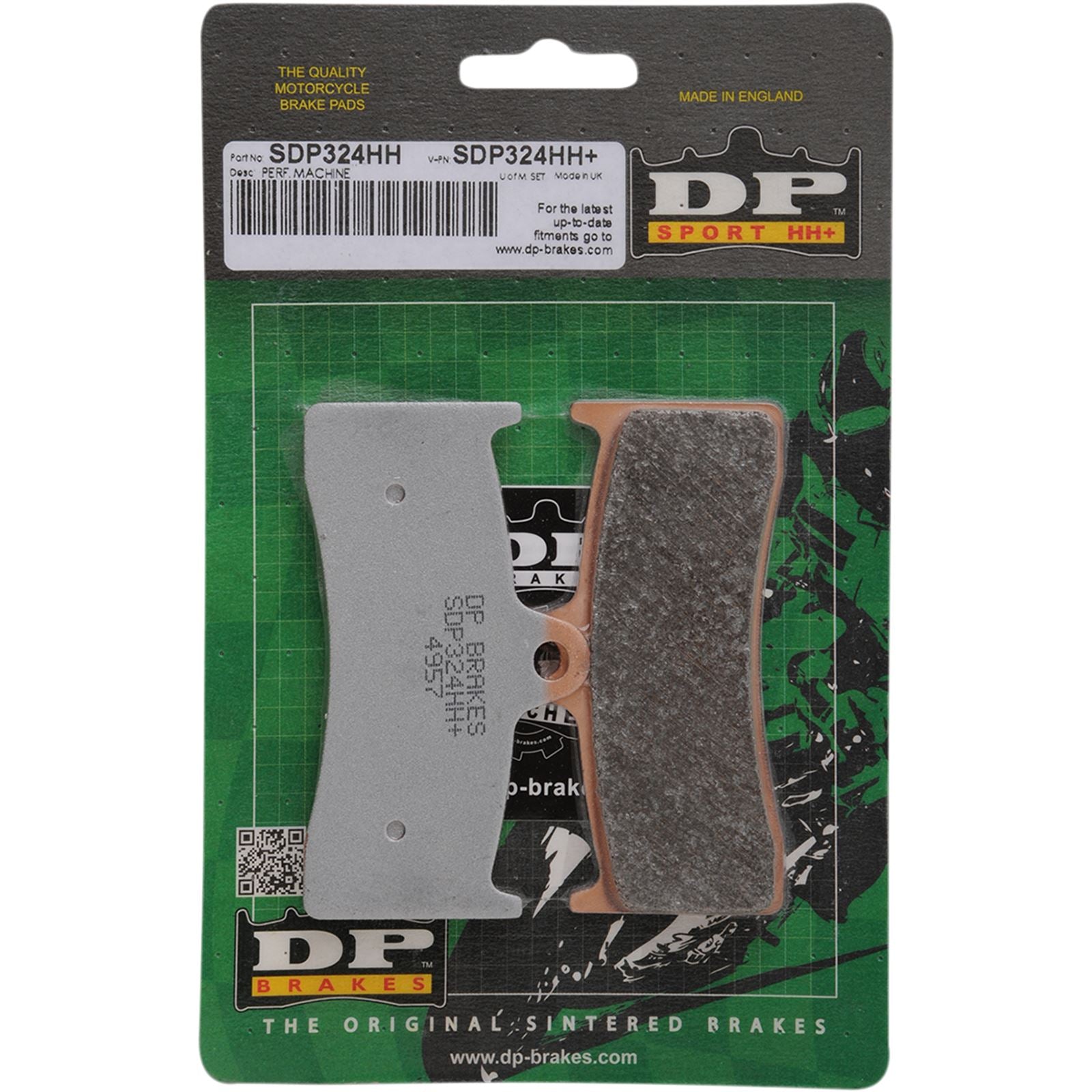 DP Brakes Sintered Metal Brake Pads - Buell - SDP324 [MPN: SDP324HH]_373464