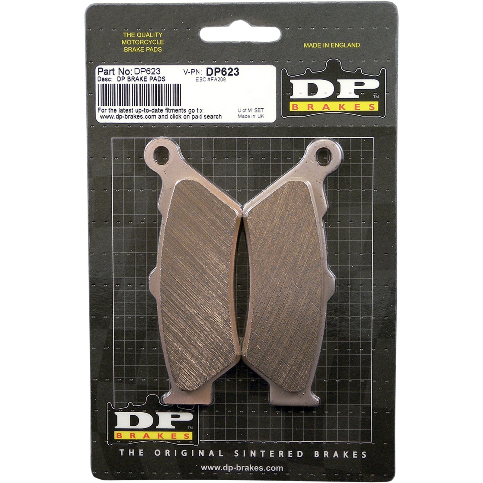 DP Brakes Standard Brake Pads - Trophy 1215 SE [MPN: DP525]_373445