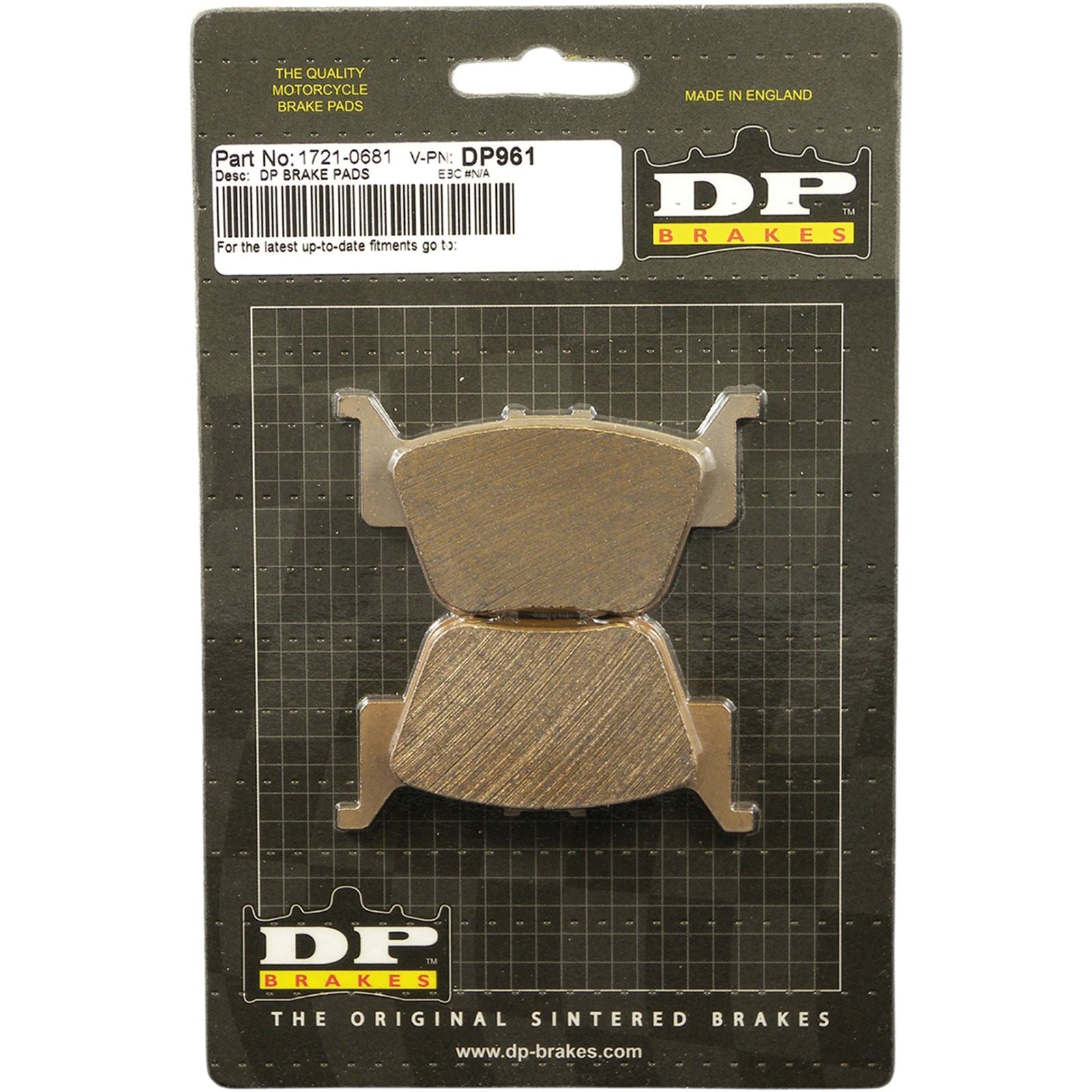 DP Brakes Standard Brake Pads - Ranger [MPN: DP526]_373446