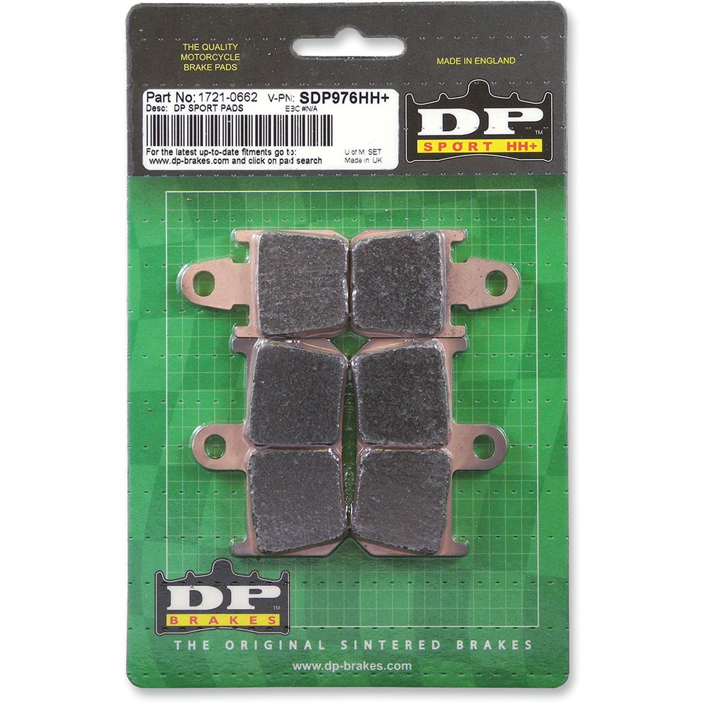 DP Brakes Sintered Brake Pads [MPN: SDP528HH]_373447