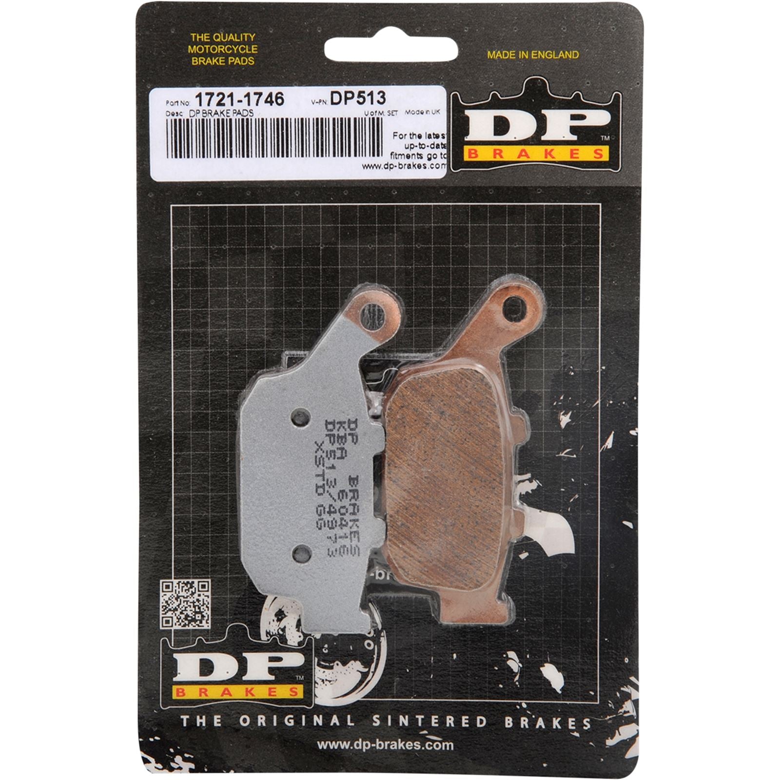 DP Brakes Standard Brake Pads - 650 Gladius [MPN: DP513]_373448