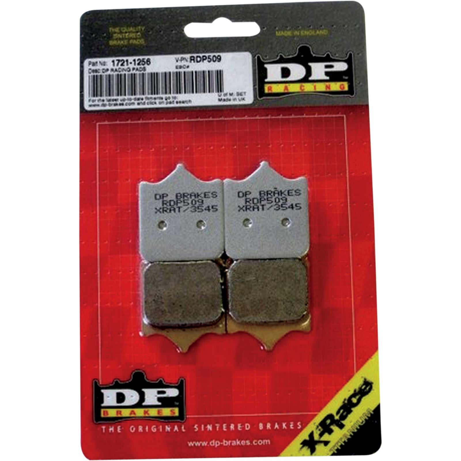 DP Brakes RDP Racing Brake Pads - S 1000 [MPN: RDP509]_373432