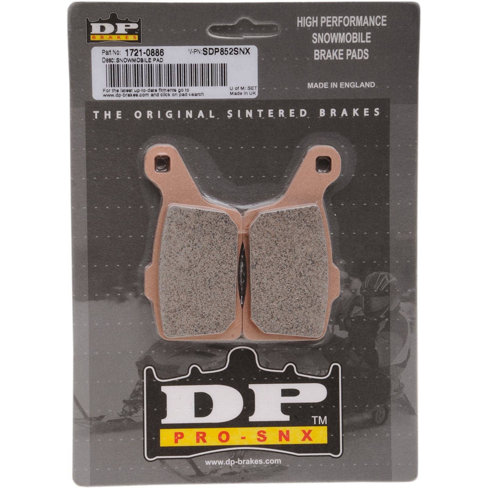 DP Brakes HH+ Brake Pads - SDP852SNX [MPN: SDP852SNX]_373423