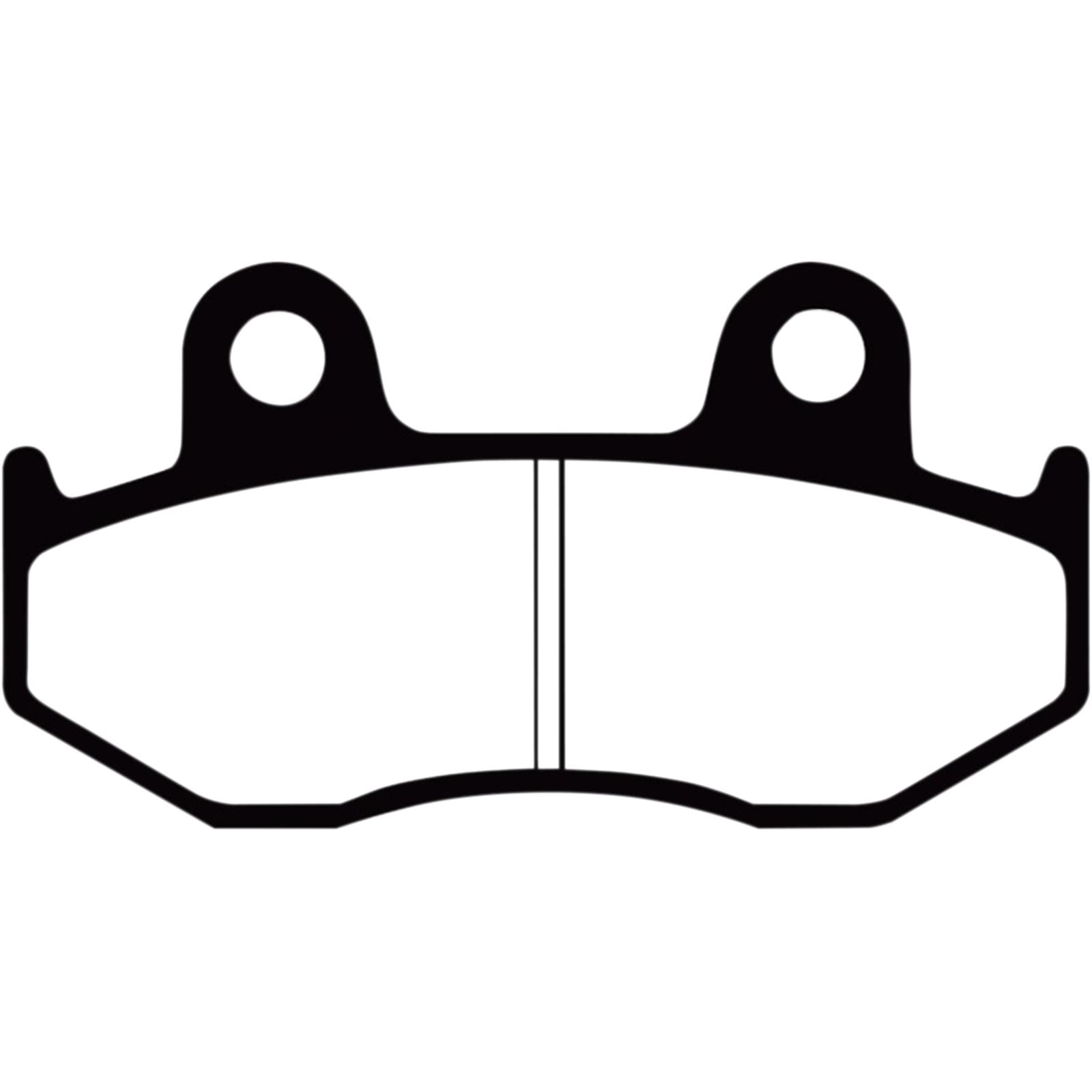 DP Brakes Standard Brake Pads - for Yamaha [MPN: DP966]_373415