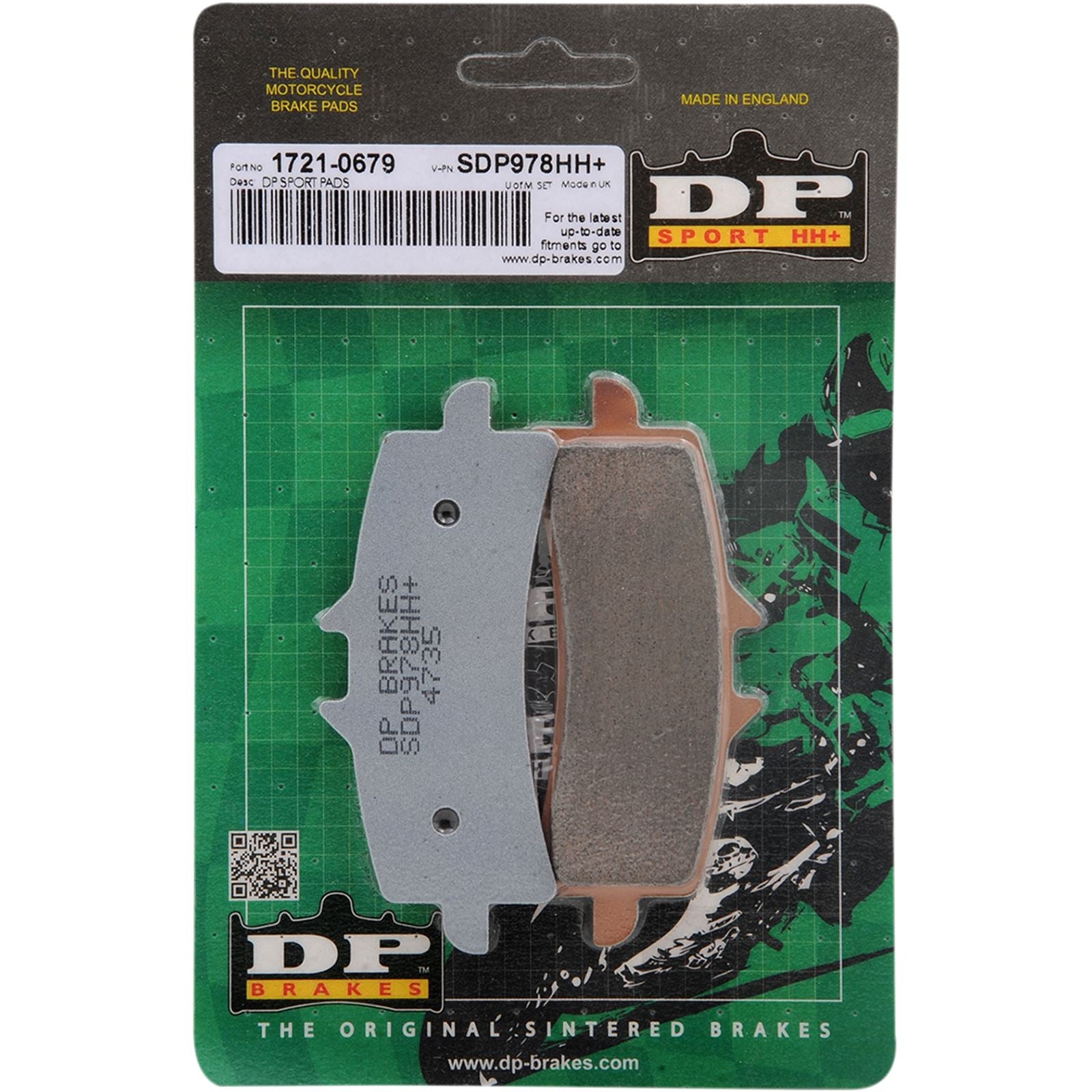 DP Brakes Sintered Brake Pads [MPN: SDP978]_373403