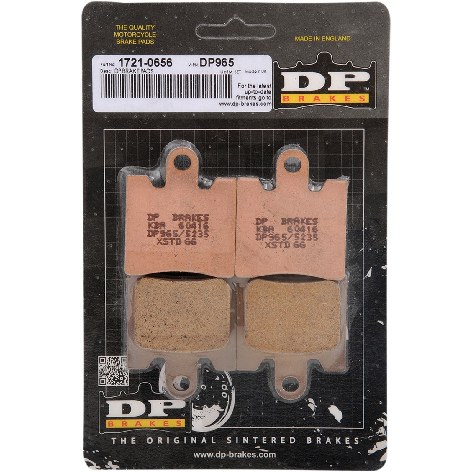 DP Brakes Standard Brake Pads - FJR [MPN: DP965]_373394
