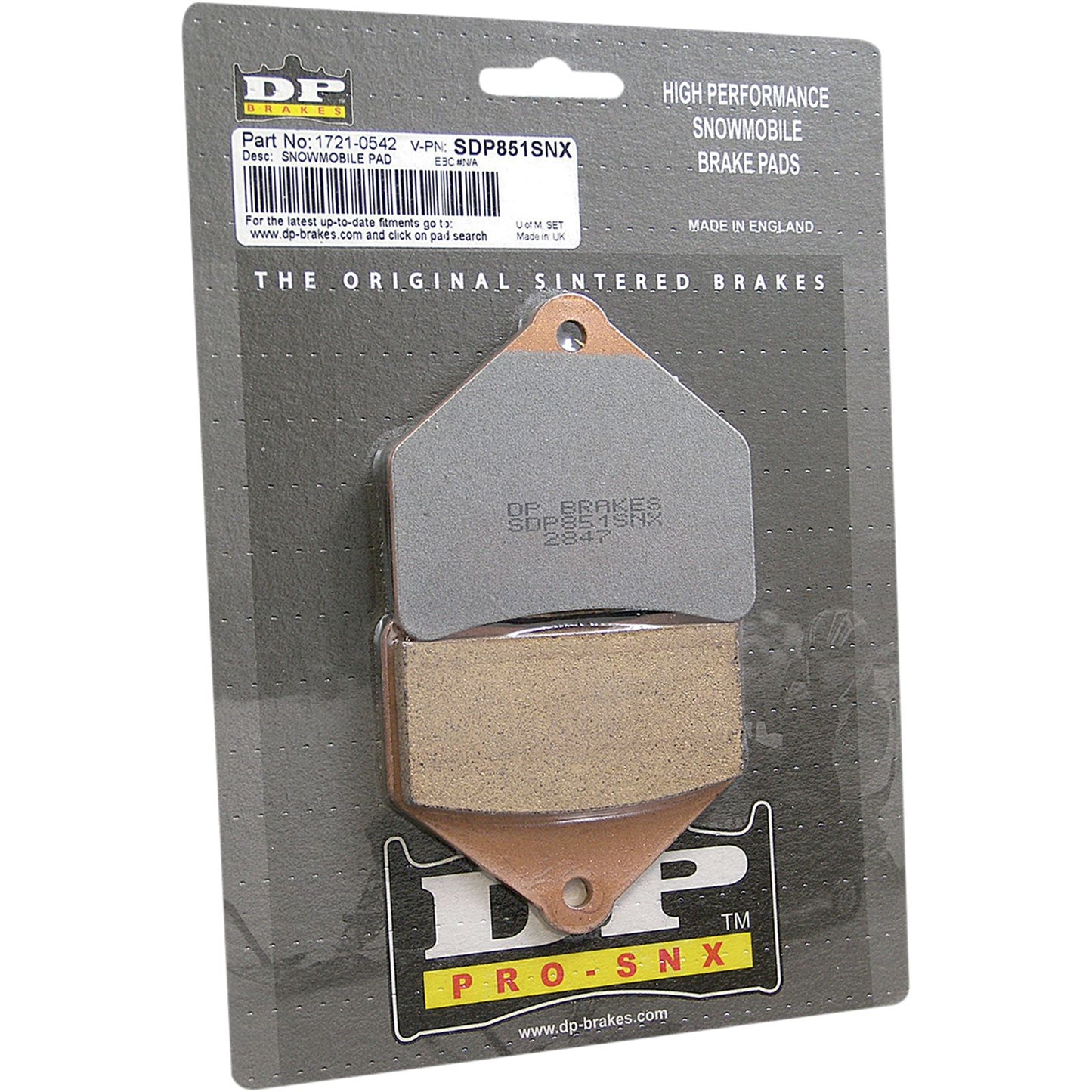 DP Brakes HH+ Brake Pads - SDP851SNX [MPN: SDP851SNX]_373383