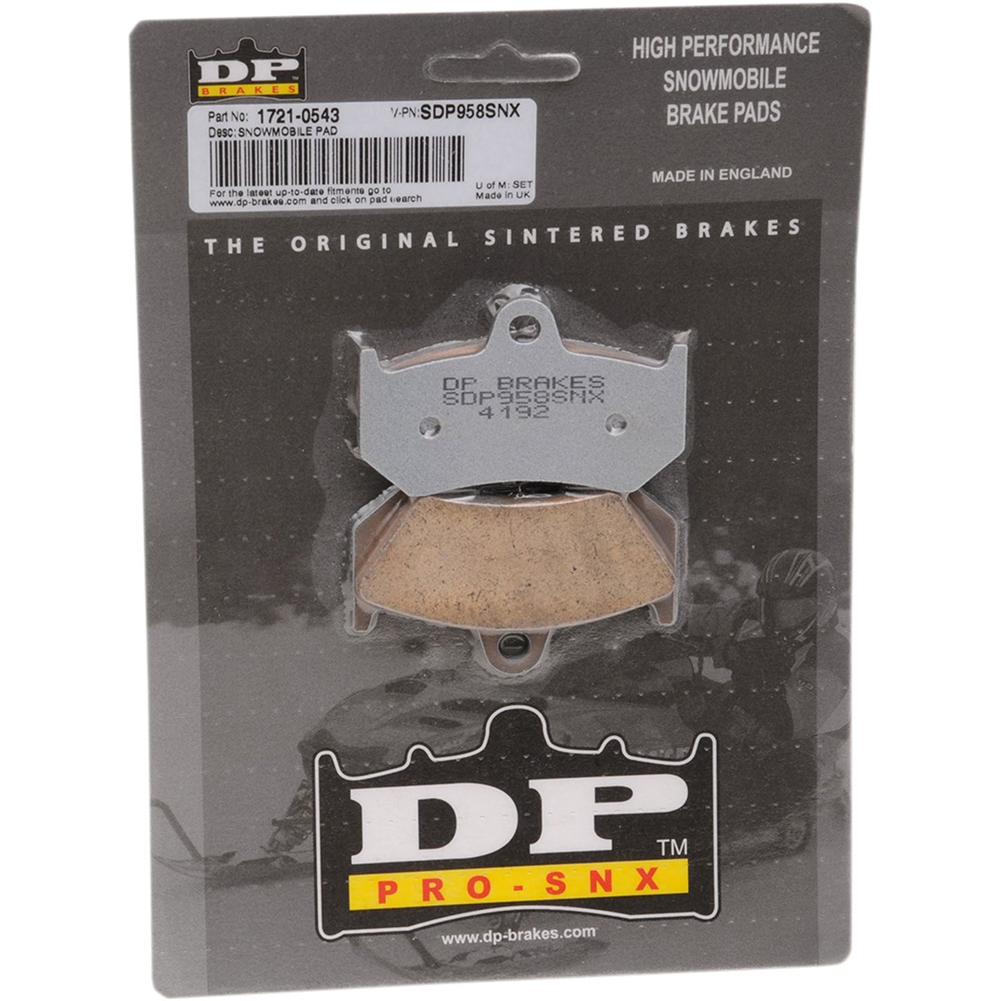 DP Brakes HH+ Brake Pads - SDP958SNX [MPN: SDP958SNX]_373384
