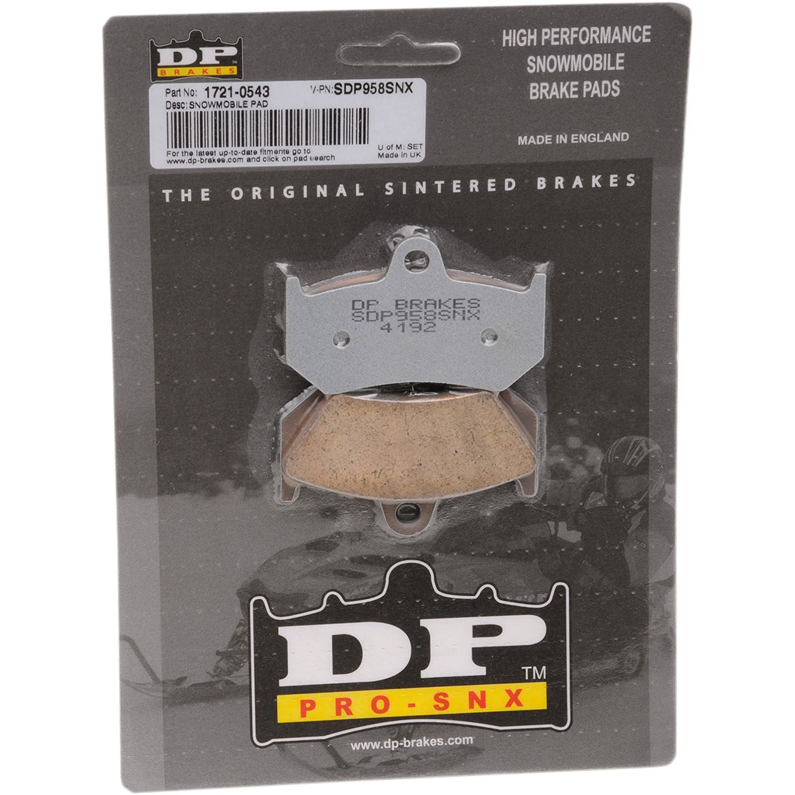 DP Brakes HH+ Brake Pads - SDP958SNX [MPN: SDP958SNX]_373384