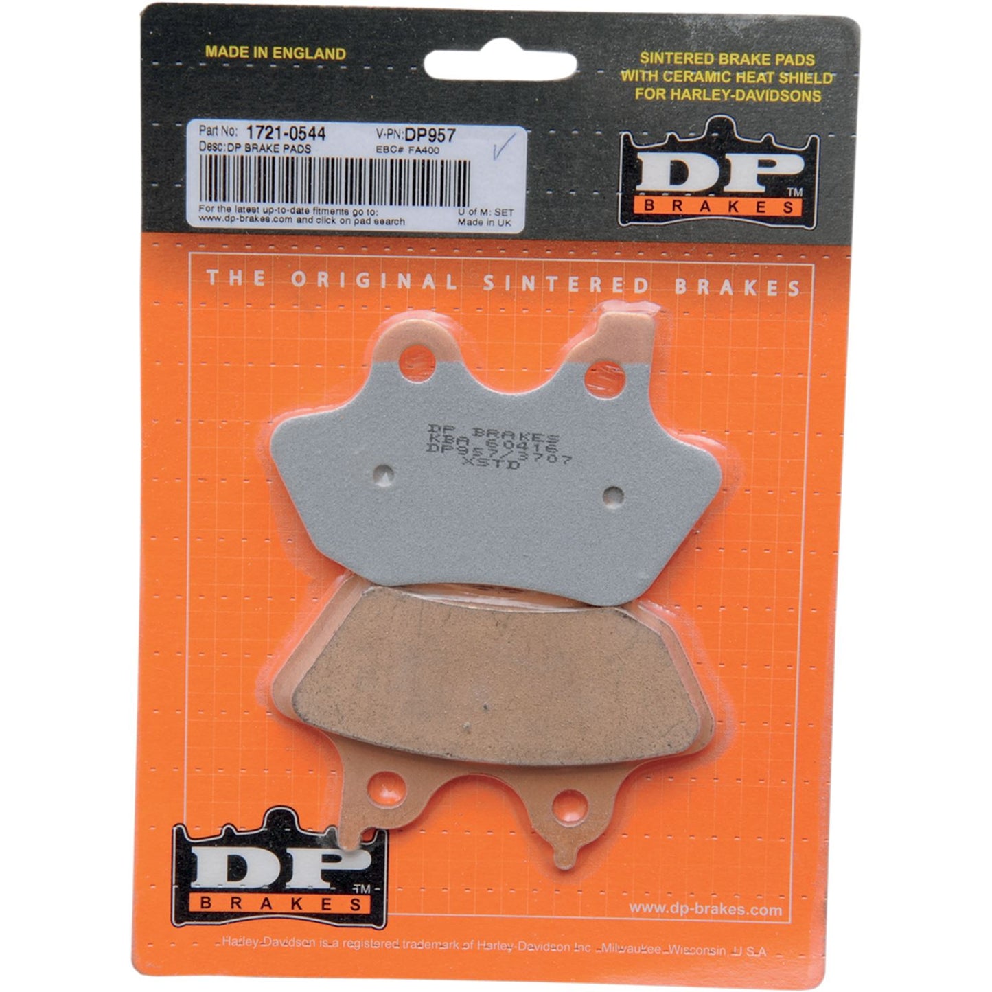 DP Brakes Sintered Brake Pads - DP957 [MPN: DP957]_373385