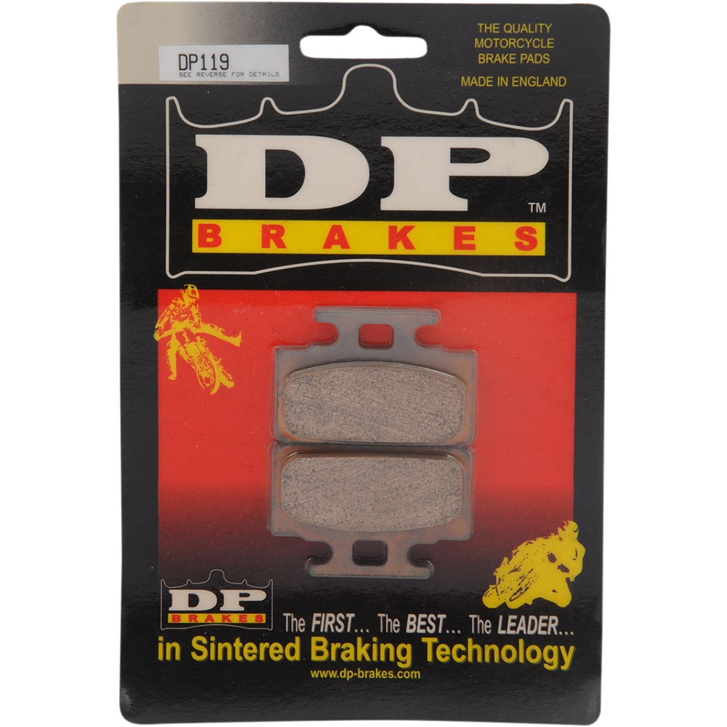 DP Brakes Standard Brake Pads - Mio 50 [MPN: DP119]_373365