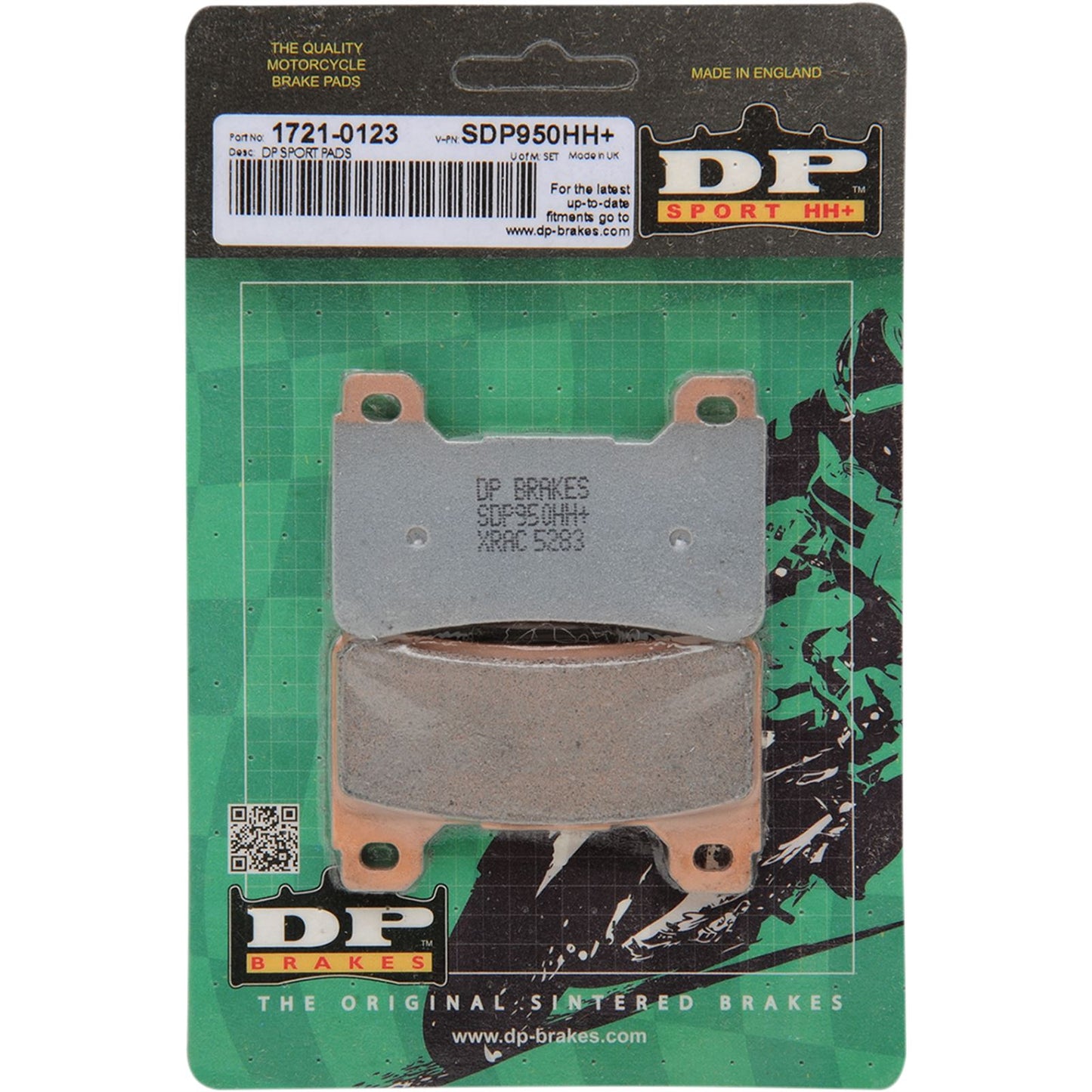 DP Brakes Sintered Brake Pads for Honda/Kawasaki [MPN: SDP950HH]_373368