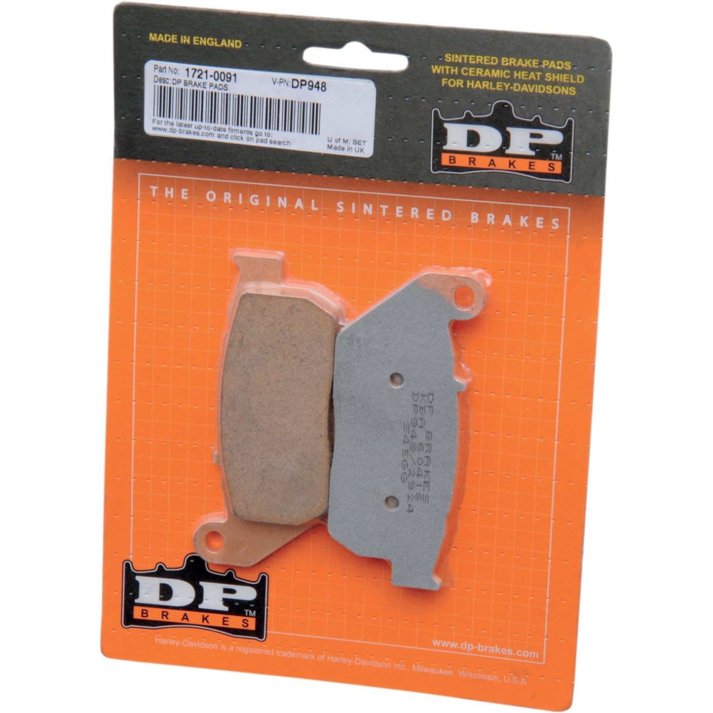 DP Brakes Sintered Brake Pads - DP948 [MPN: DP948]_373362
