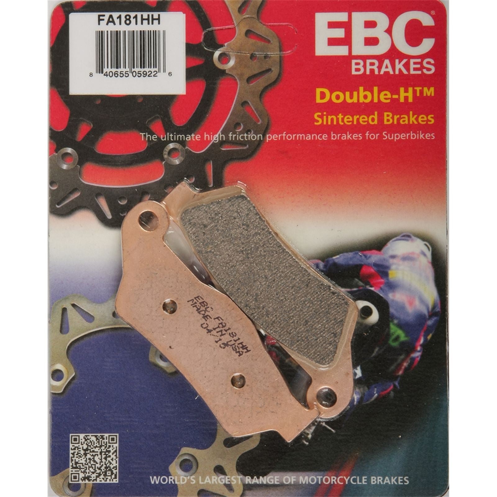EBC Brakes Brake Pads FA181HH_244048