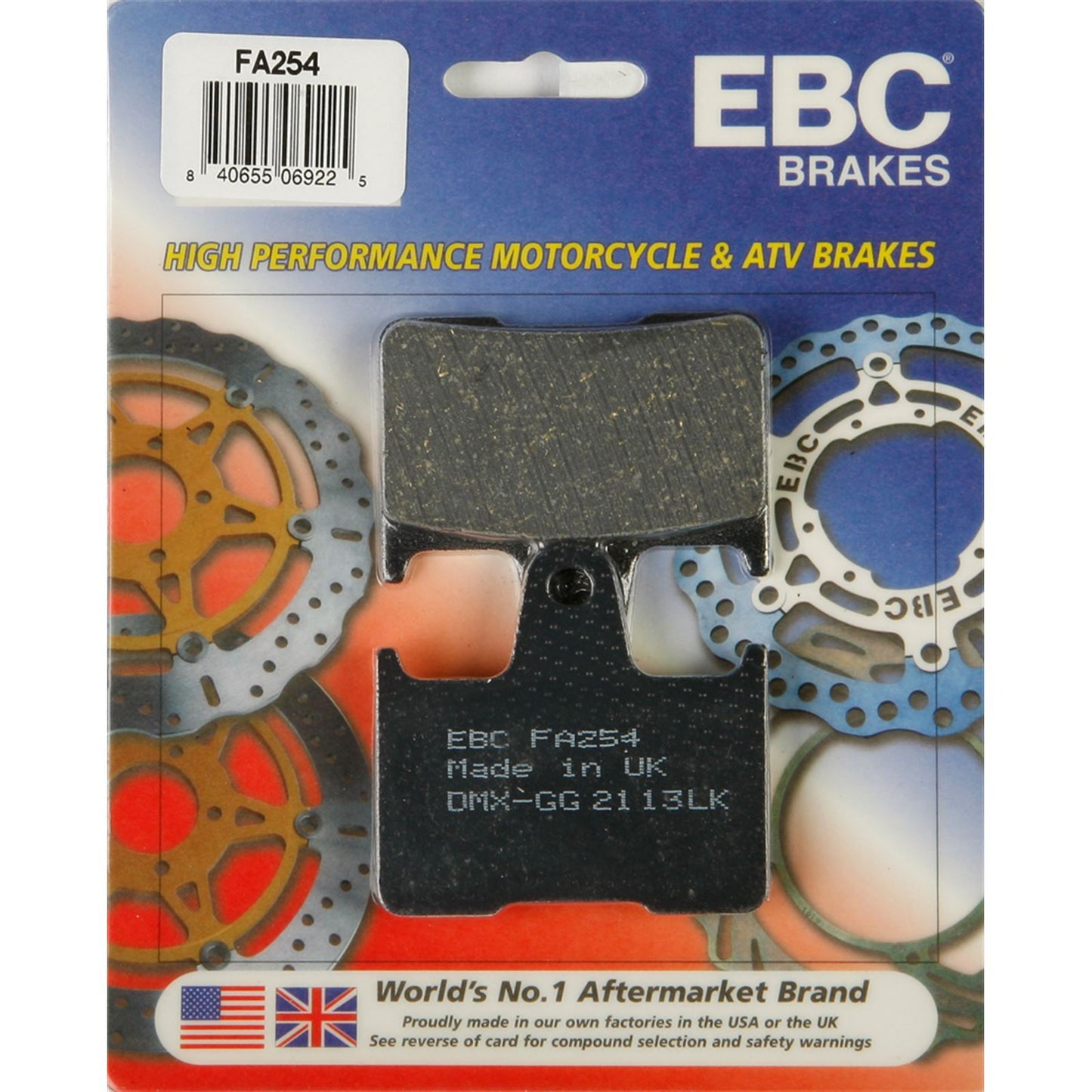 EBC Brakes Brake Pads FA254_244065