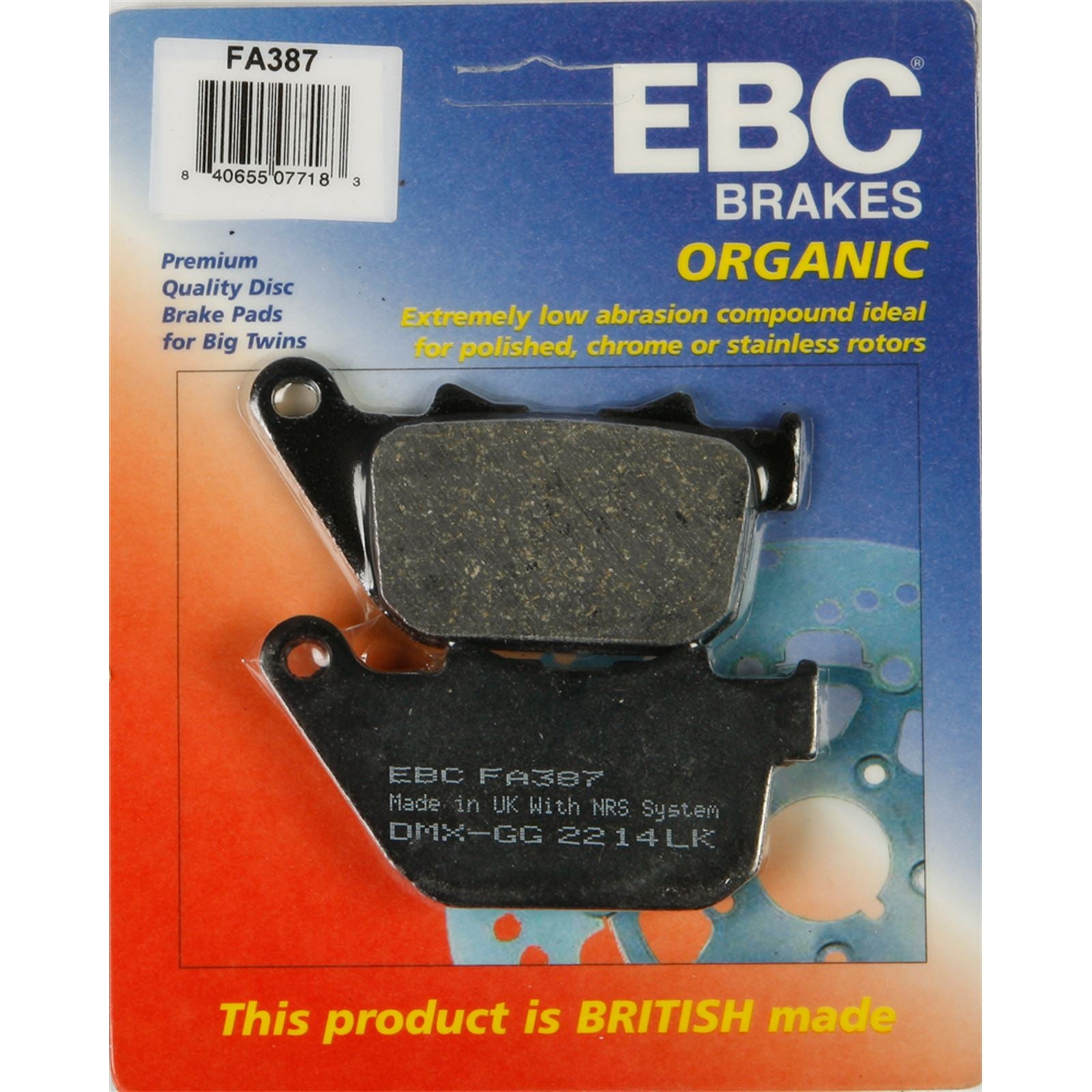EBC Brakes Brake Pads FA387_244074