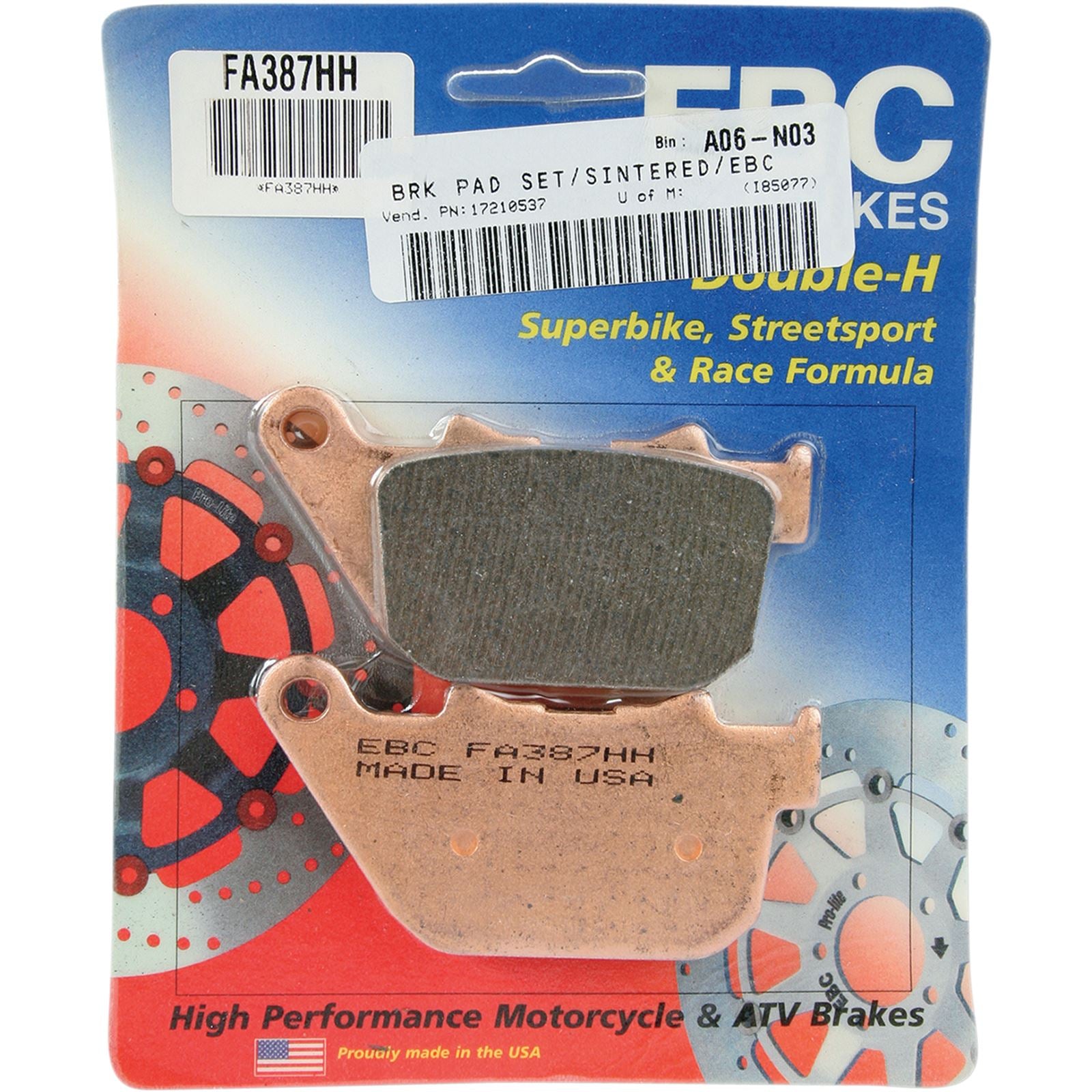 EBC Brakes Brake Pads FA387HH_378840