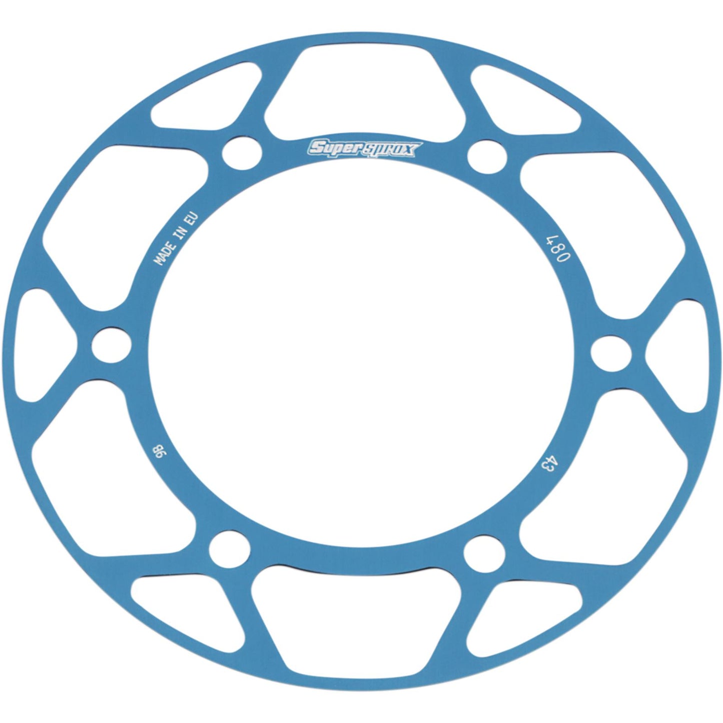 Supersprox Edge Rear Sprocket Insert - Blue [MPN: RACD-480-43-BLU]_478280