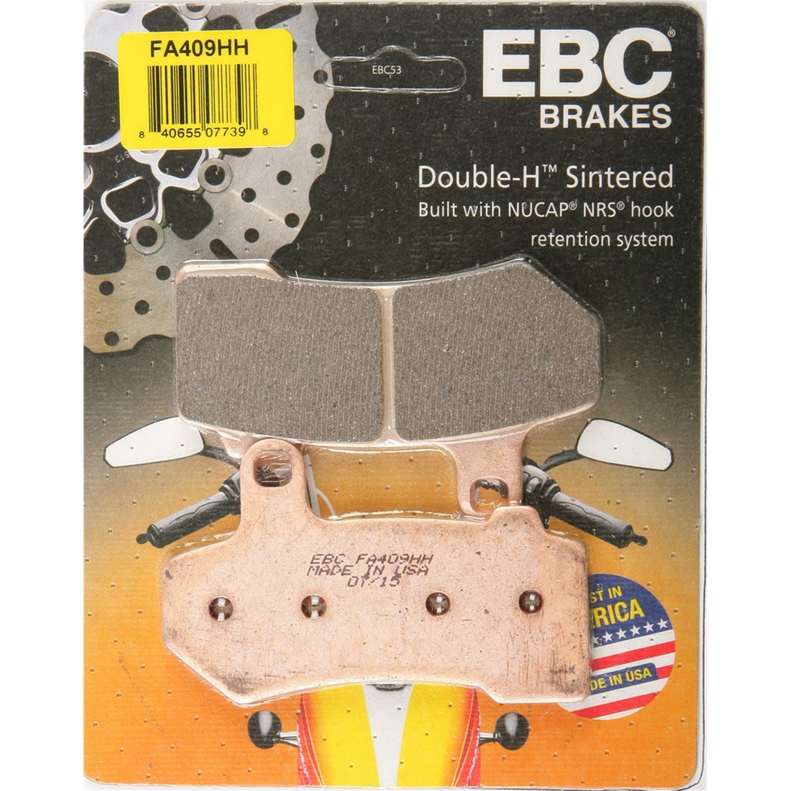 EBC Brakes Brake Pads FA409HH_244084