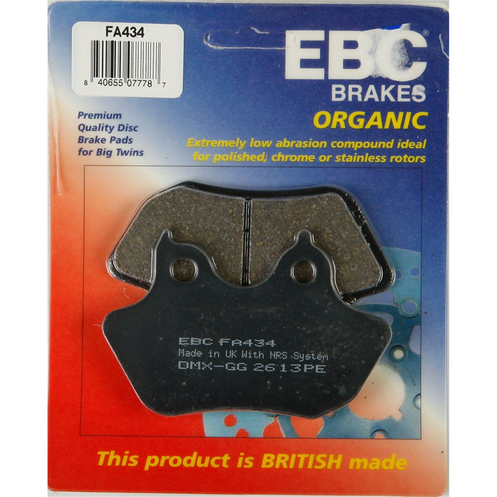 EBC Brakes Brake Pads FA434_244085