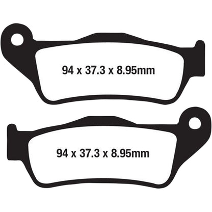 EBC Brakes Brake Pads FA643_378790