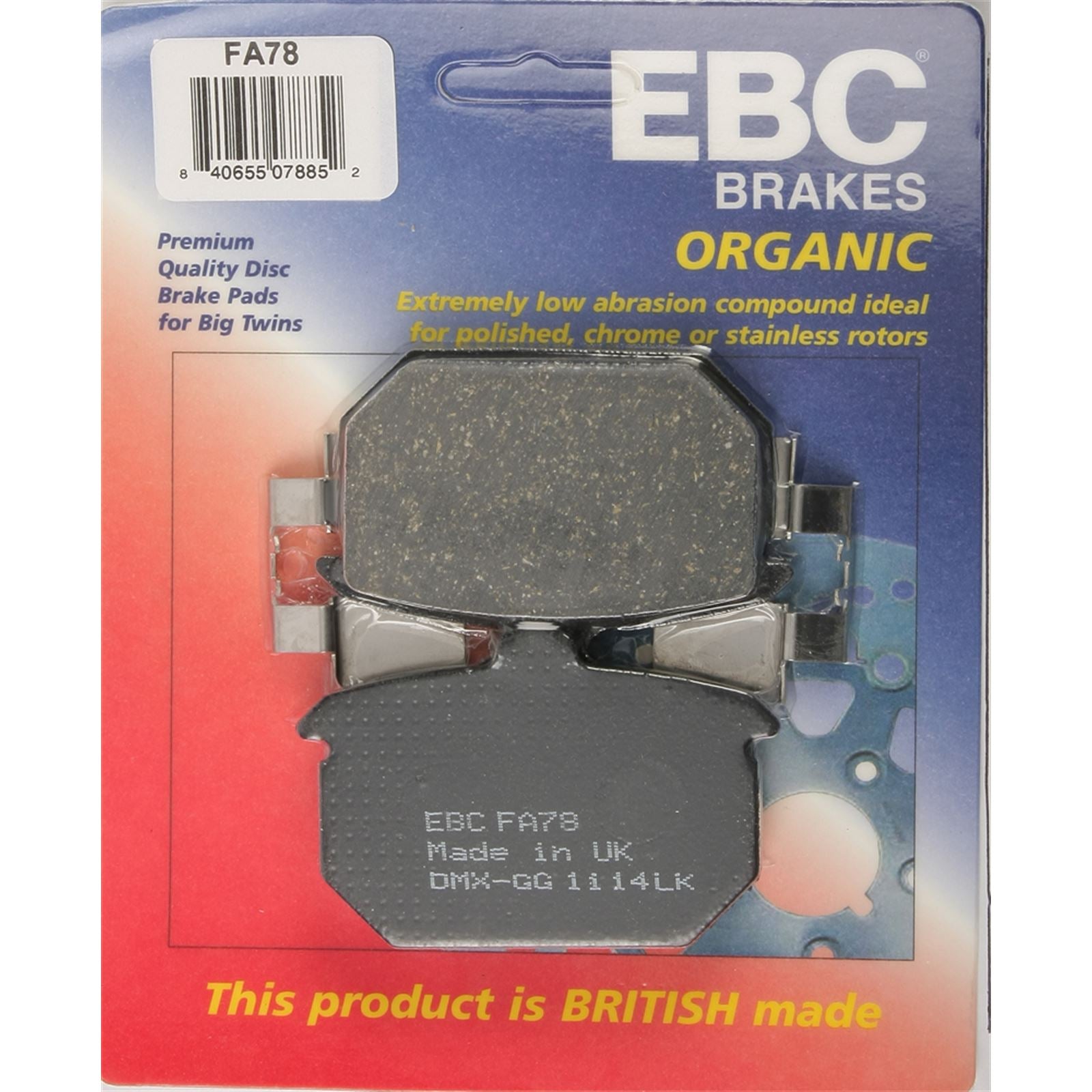 EBC Brakes Brake Pads FA78_244106