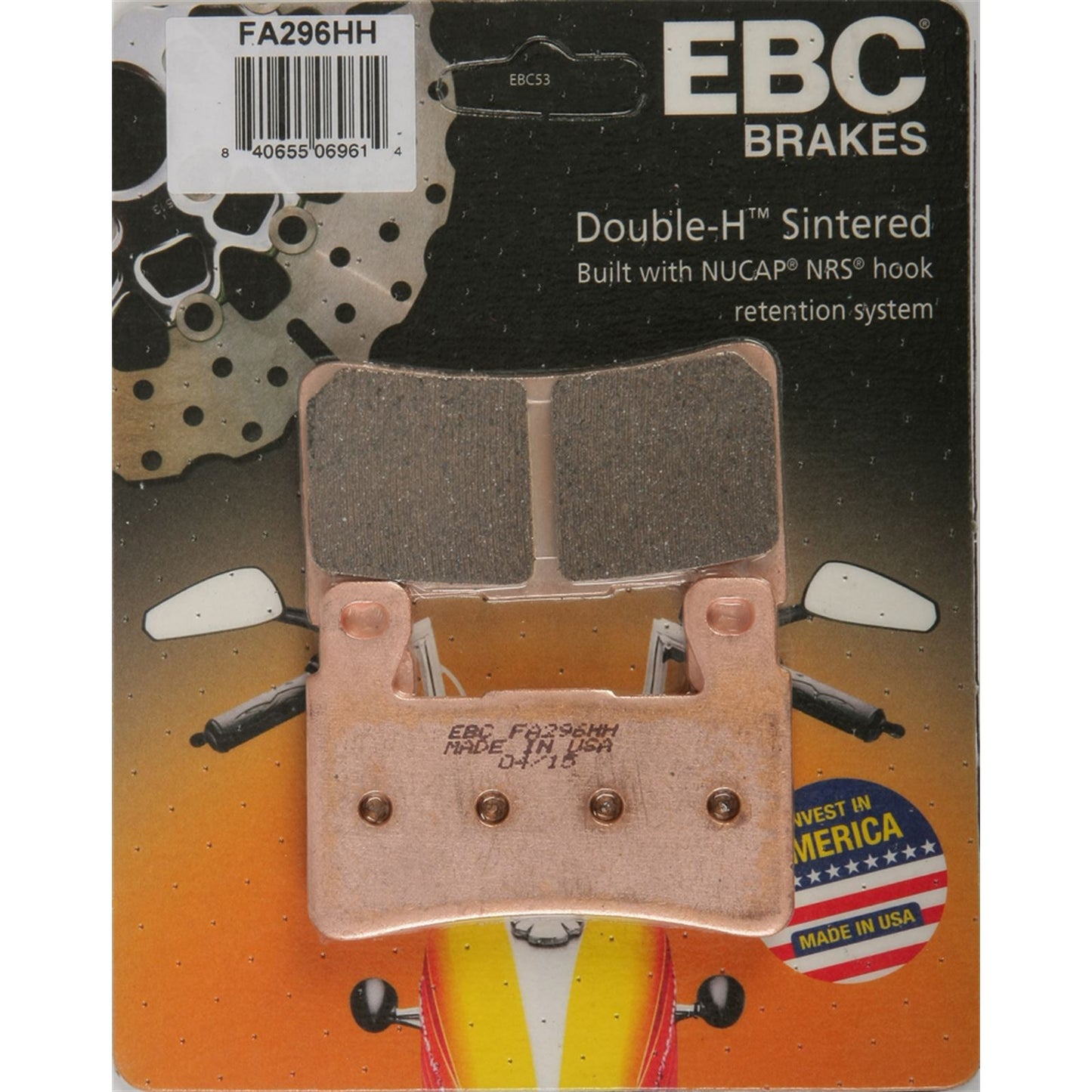 EBC Brakes Brake Pads FA296HH_244122