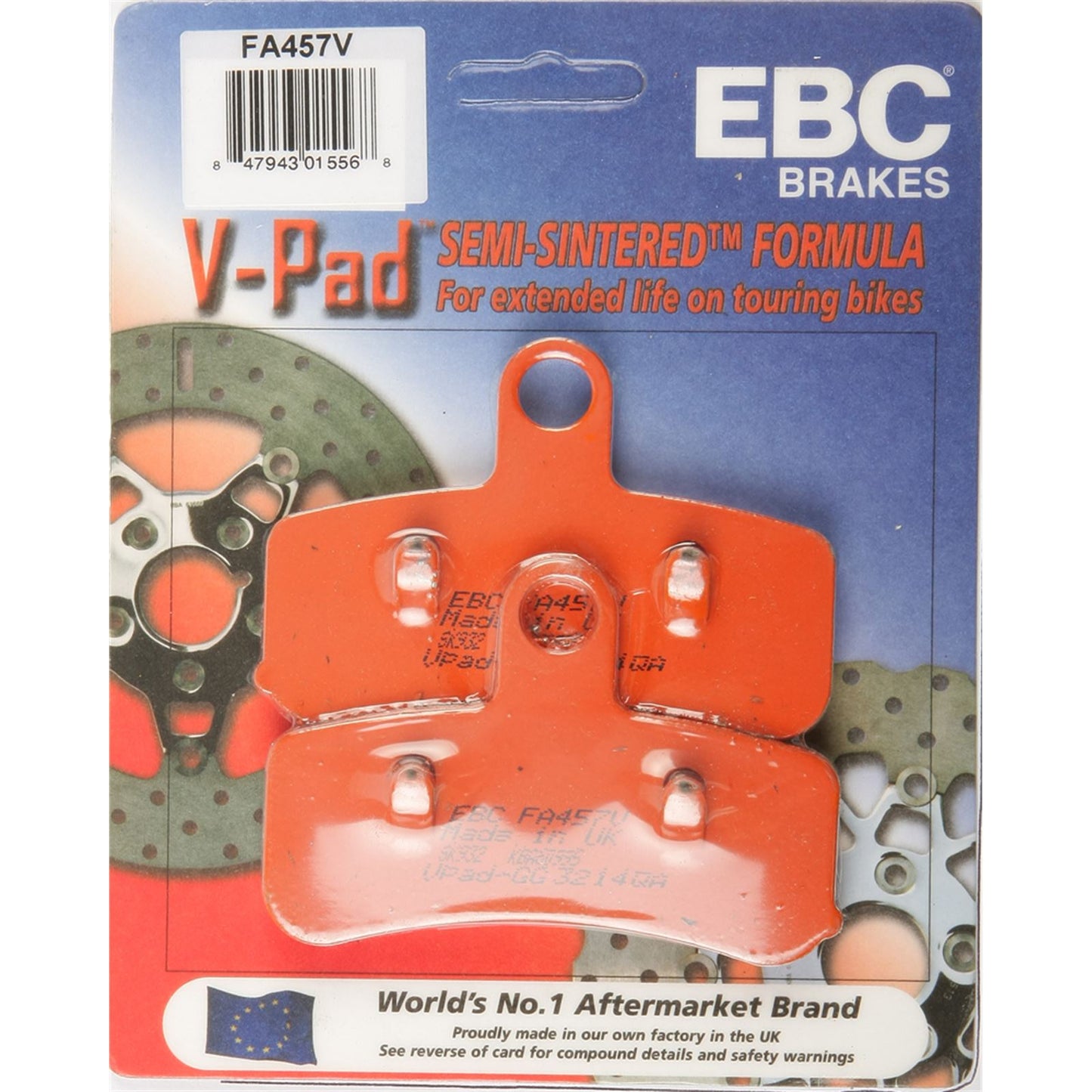 EBC Brakes Brake Pads V-Series FA457V_244138