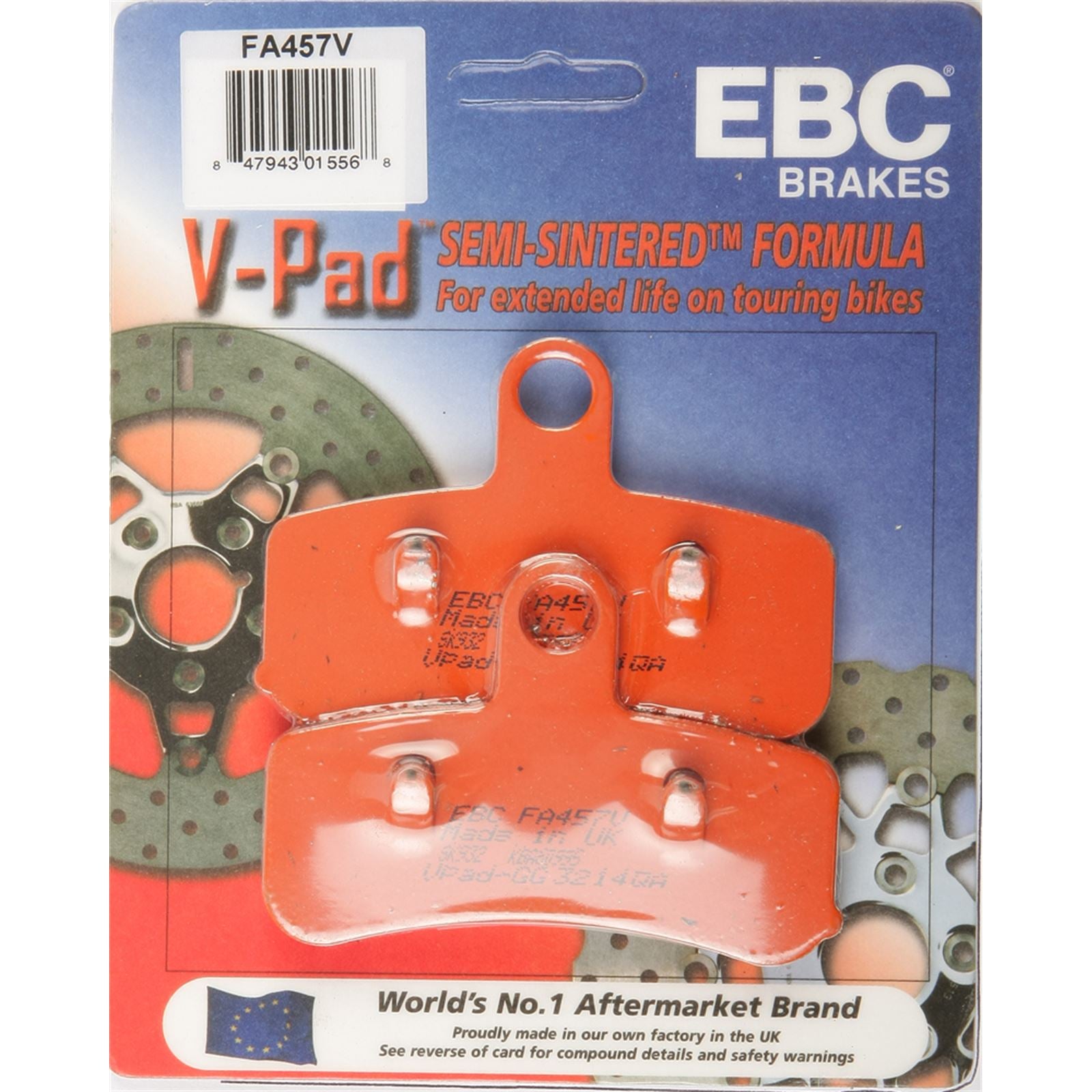 EBC Brakes Brake Pads V-Series FA457V_244138