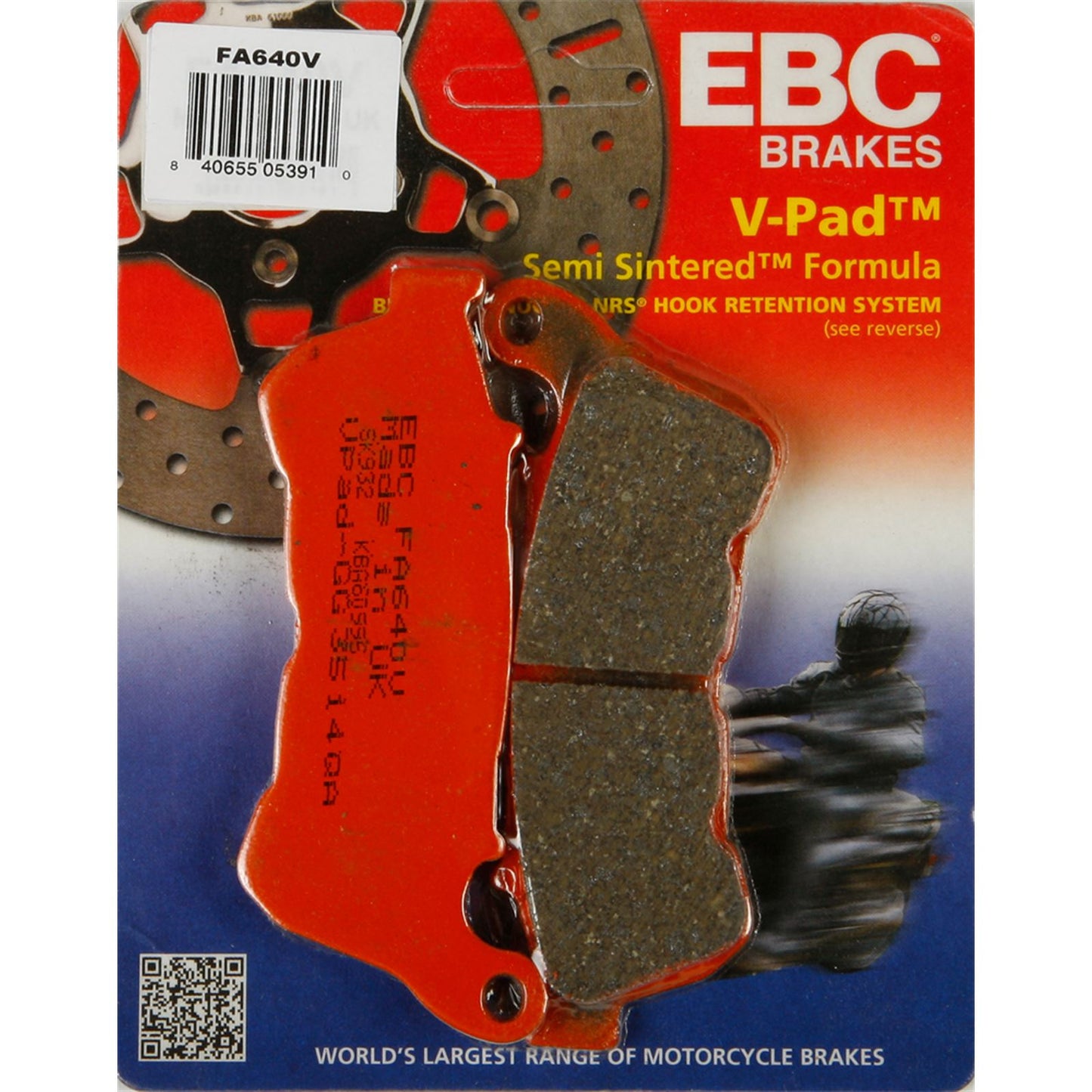 EBC Brakes Brake Pads V Series FA640V_244146