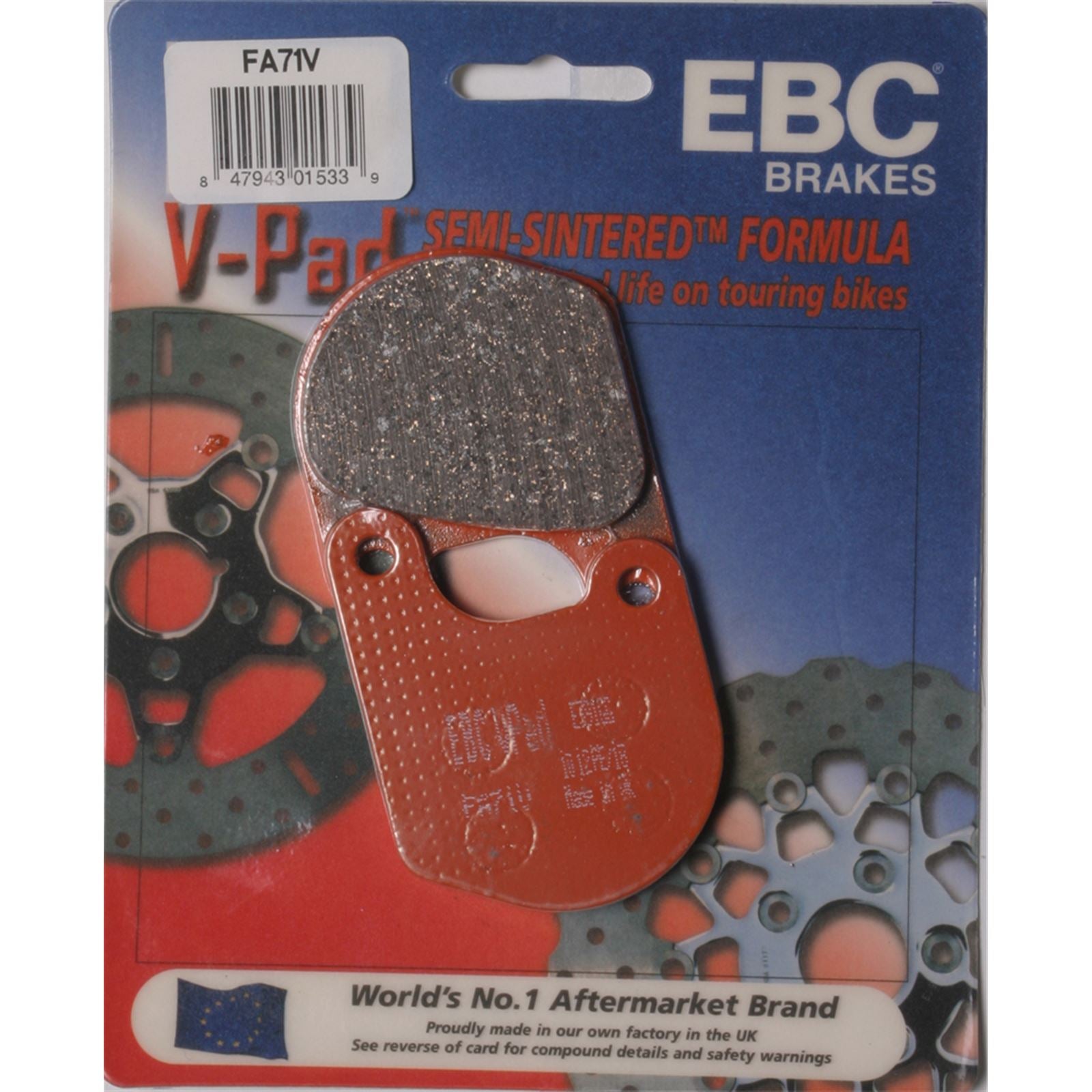 EBC Brakes Brake Pads V-Series FA71V_244149