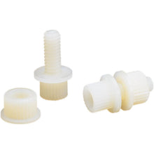 Parts Unlimited License Plate Bolts/Nuts - 100/Pack - White [MPN: LP-600]_244172