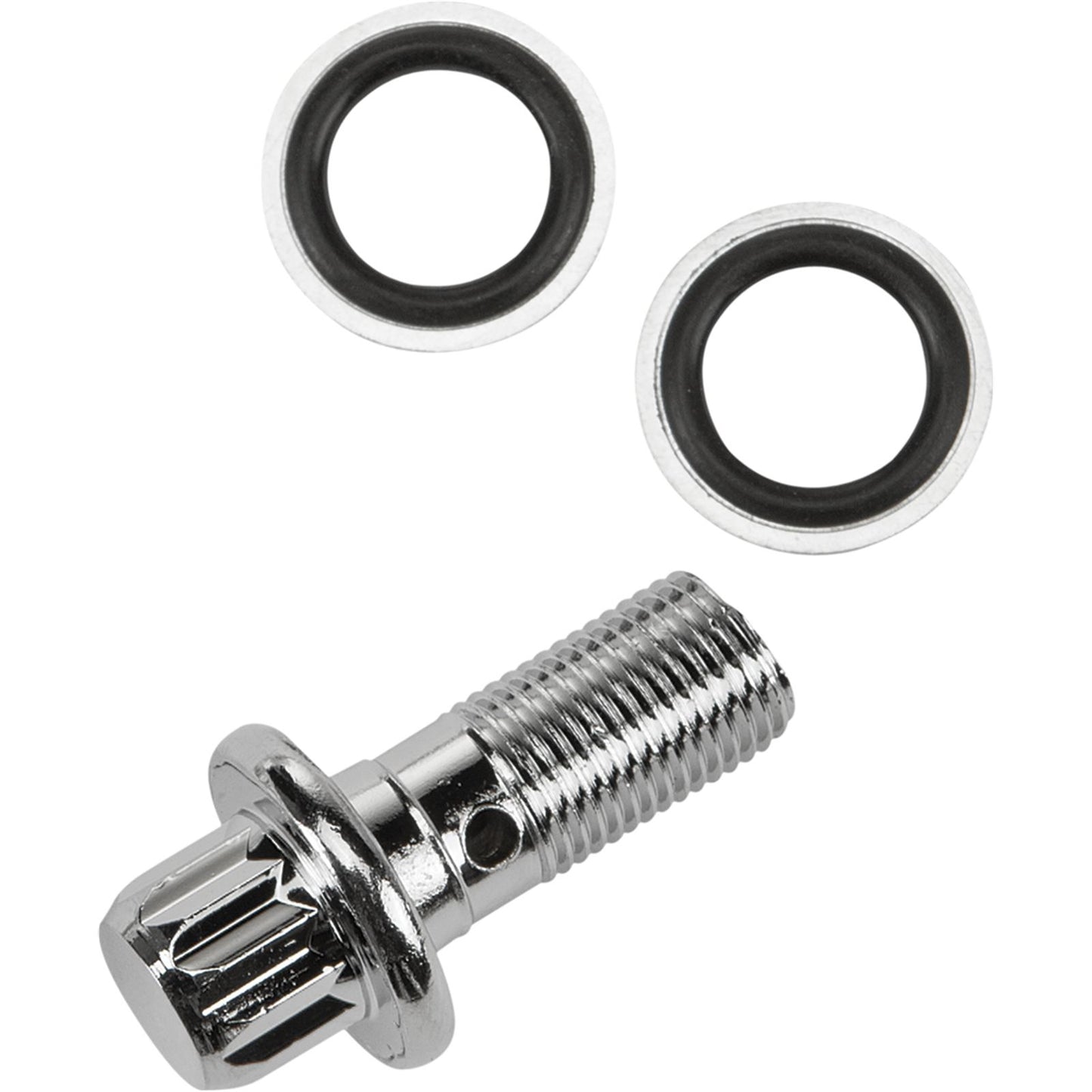 Harddrive Banjo  Bolts 12mm Kit Chrome  OE#41739-84 17-0086_244338